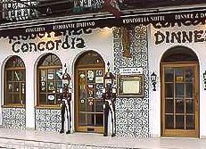 Concordia Notte restaurant in Craven Road Bayswater/Paddington where Pools winners spent the evening before announcement of their big win