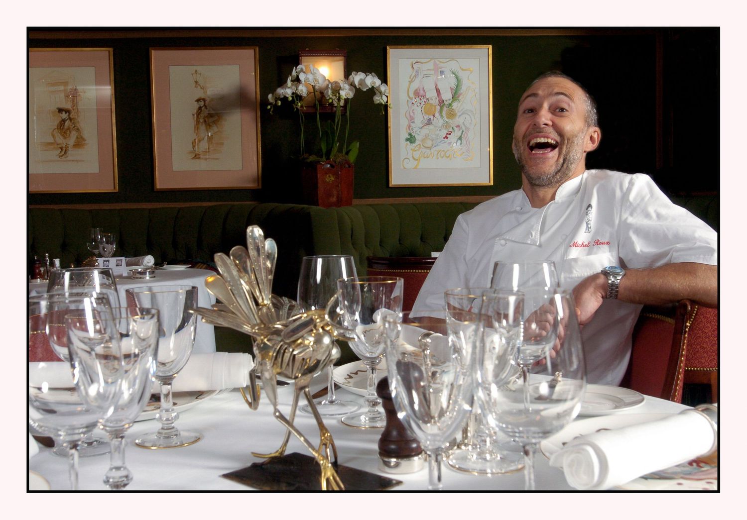 Michel Roux Jr. was the chef-patron of the renowned two-Michelin-starred Le Gavroche in London
Photograph by Danny Elwes