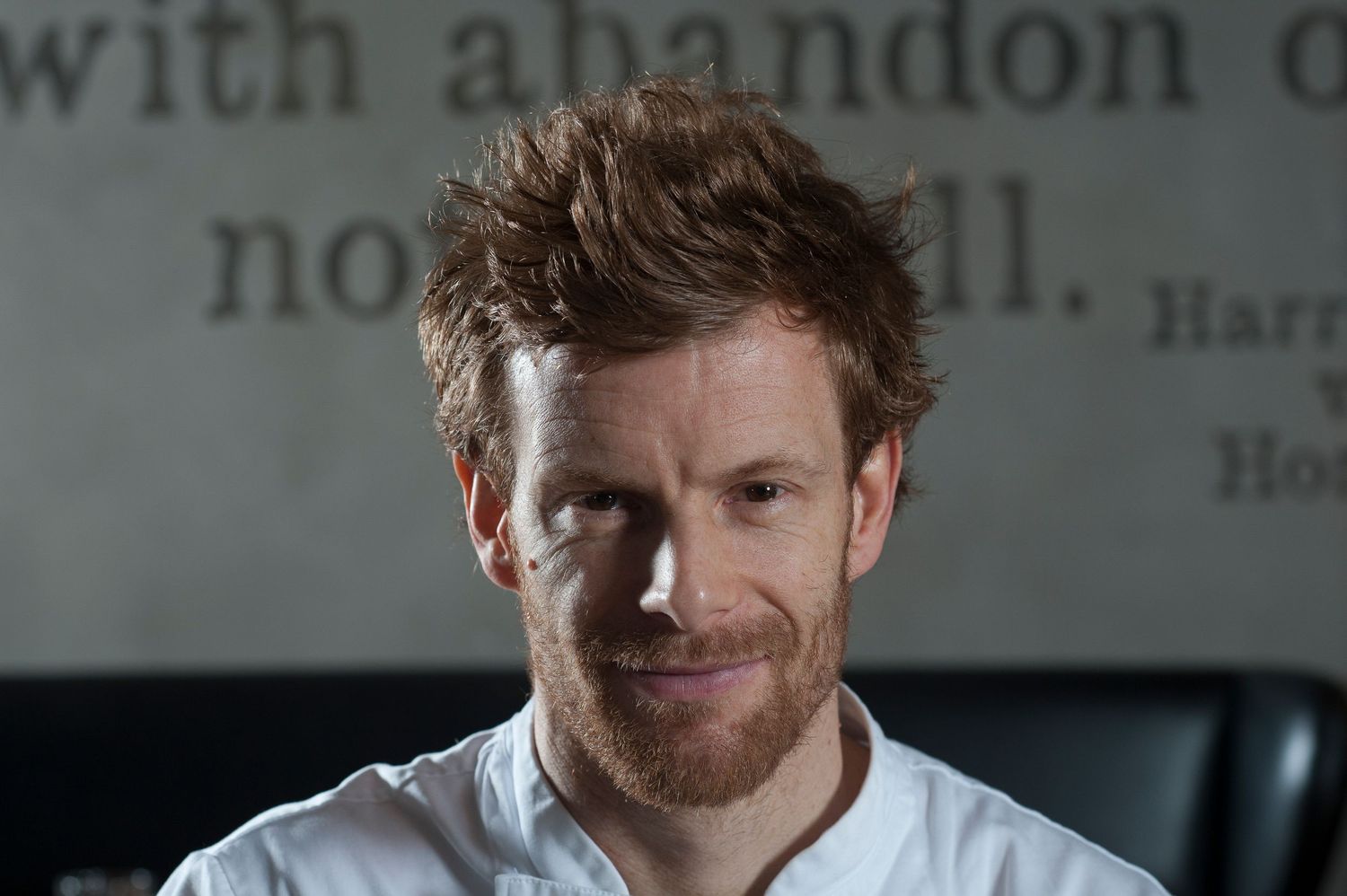 Tom Aikens in his Chelsea Restaurant
Photograph by Danny Elwes