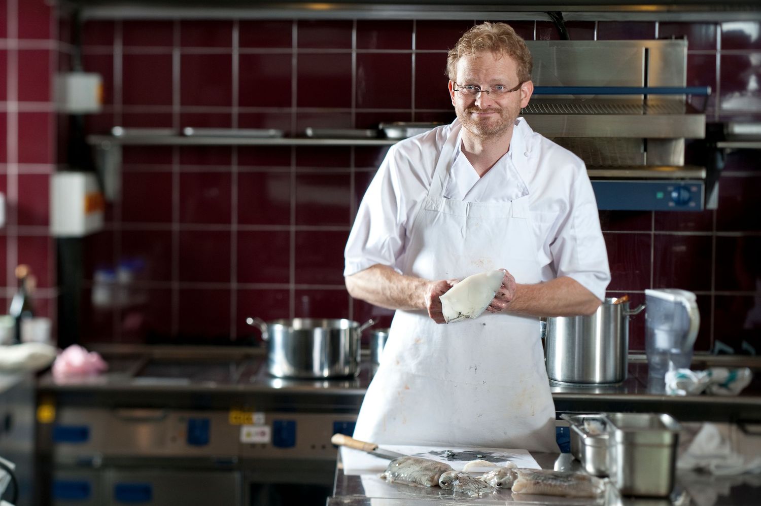 Mikael Jonsson is the Swedish chef-owner of Hedone restaurant in Chiswick 2011 to 2019
Photograph by Danny Elwes