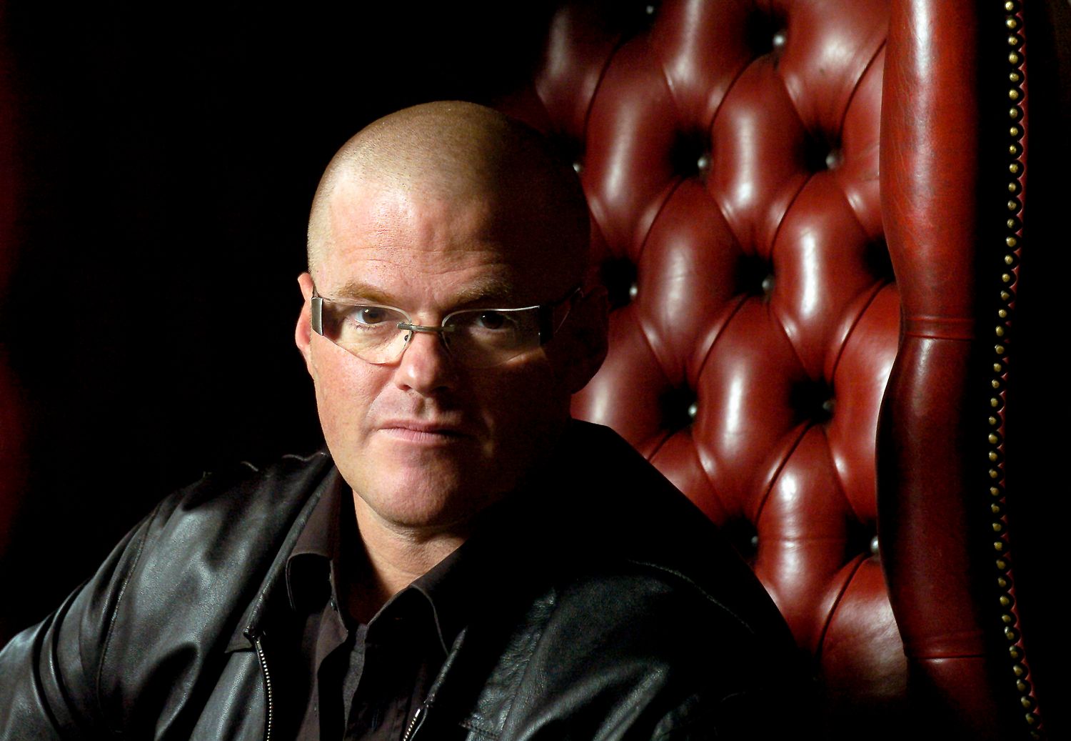 Heston Blumenthal in his pub the Hinds Head Bray
Photograph by Danny Elwes