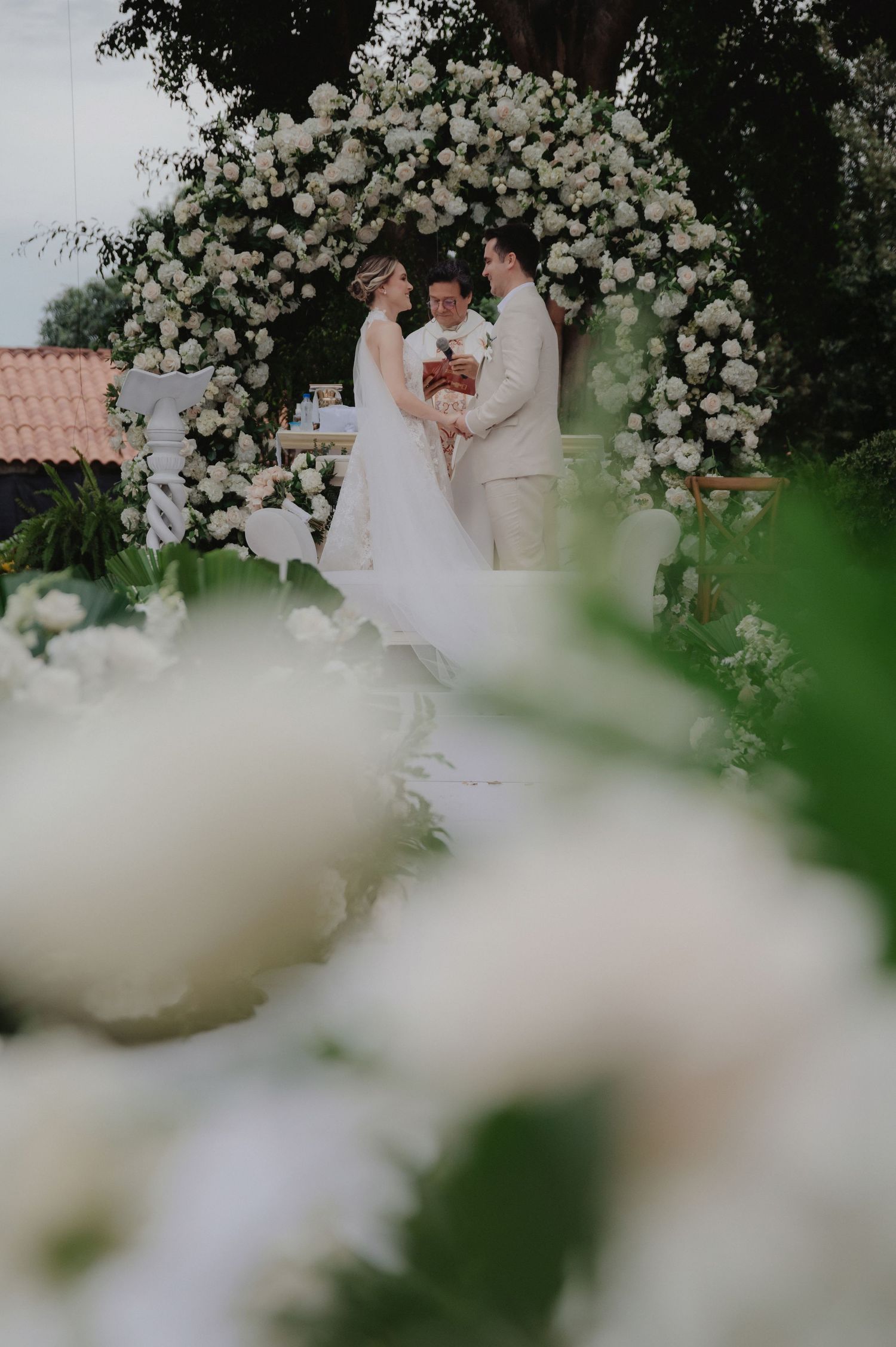 foto de esposos recien casados
