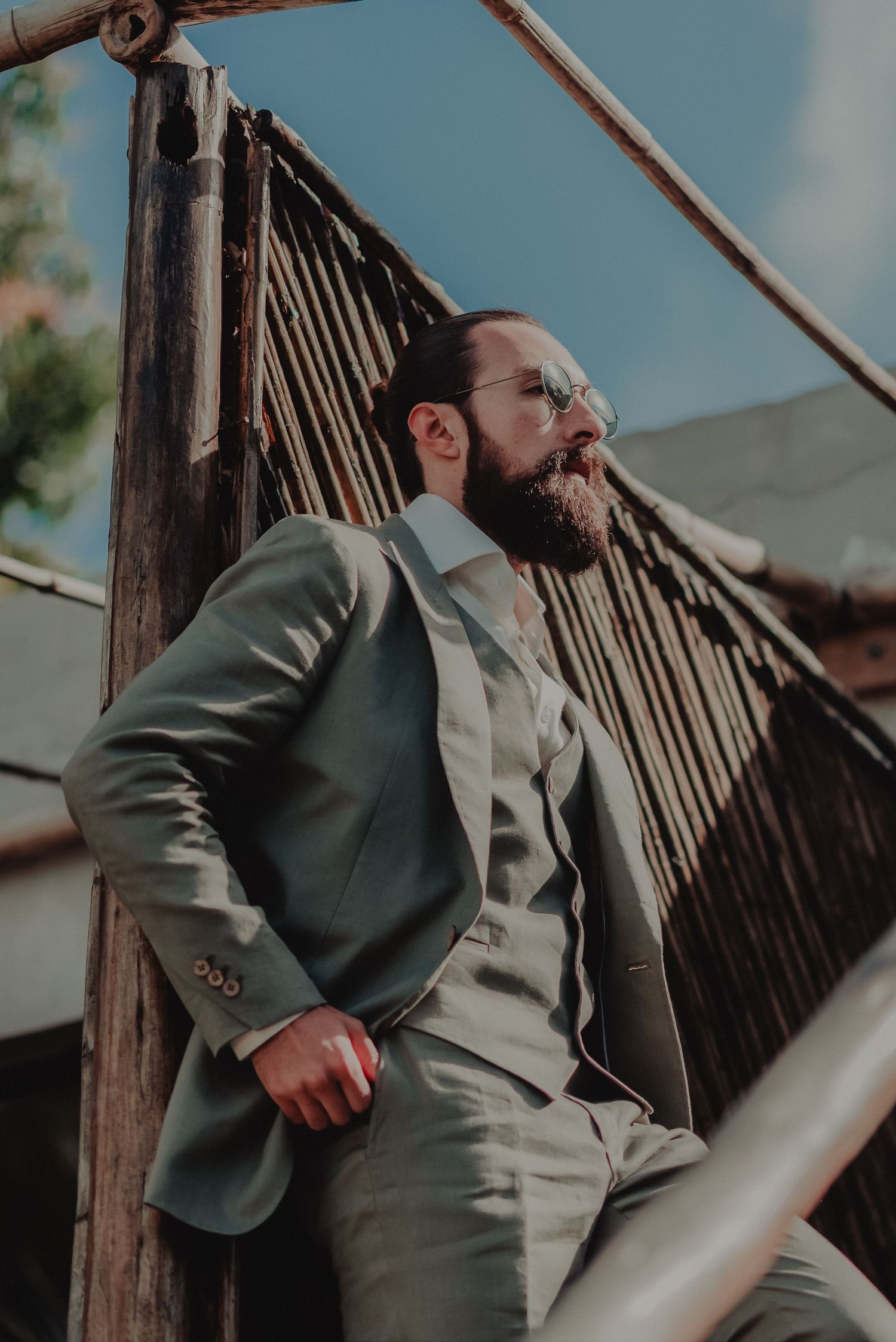 novio esperando la hora de su boda santa marta