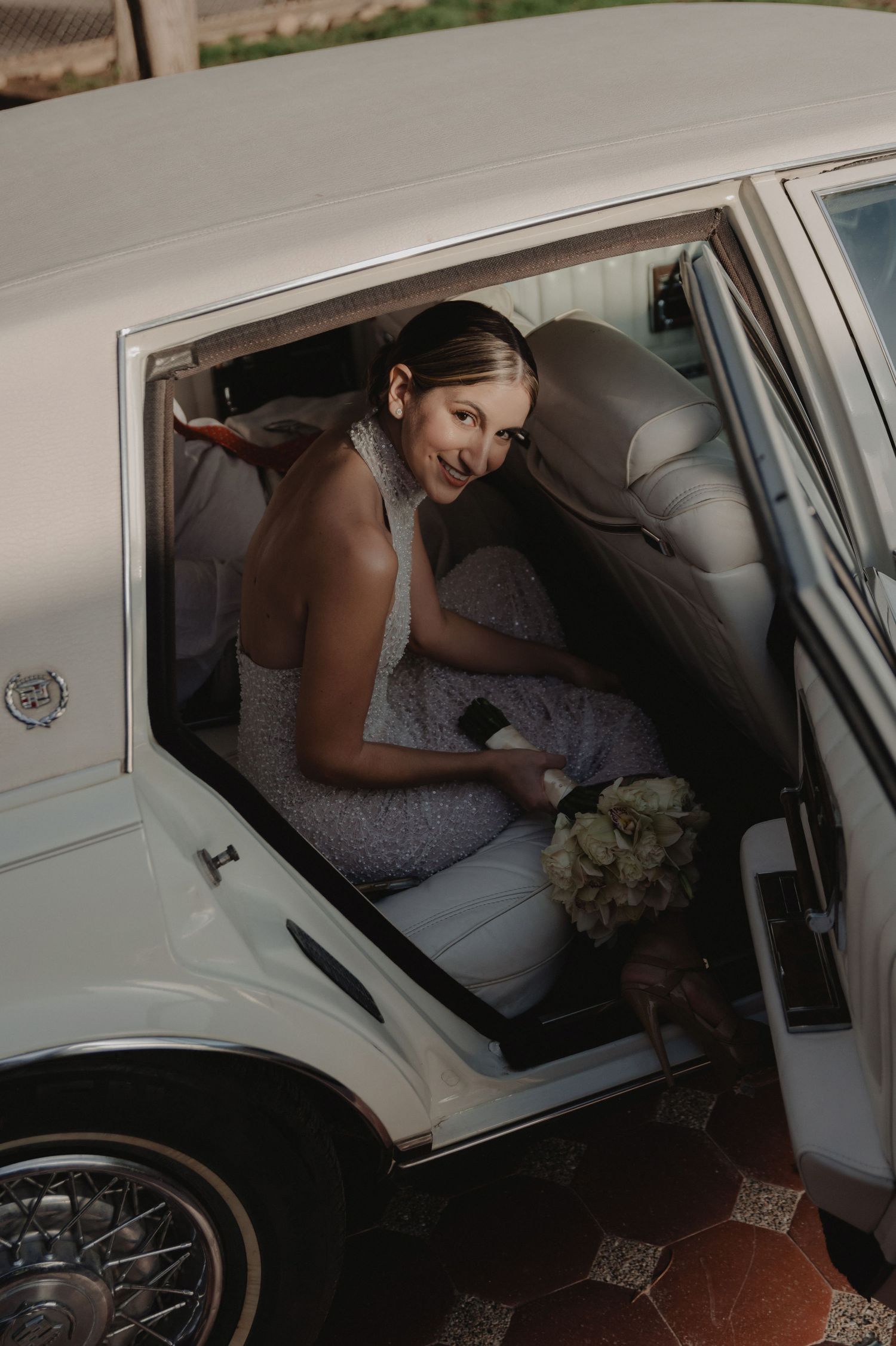 novia lista el dia de su boda