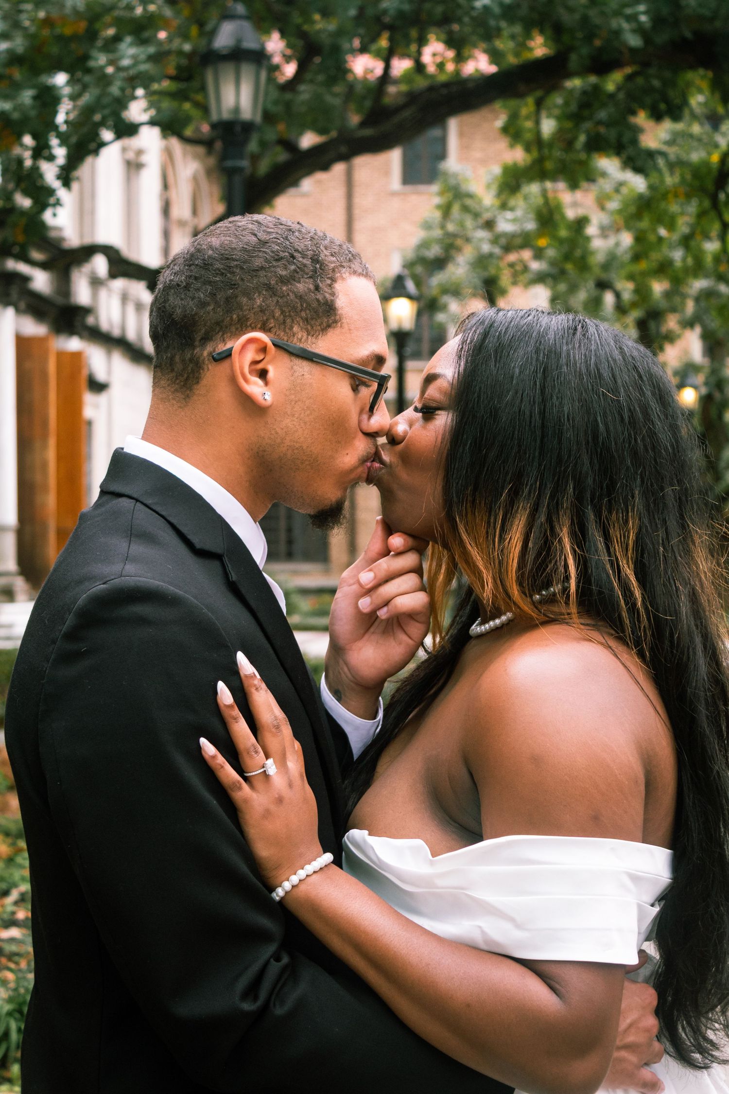 a engaged couple