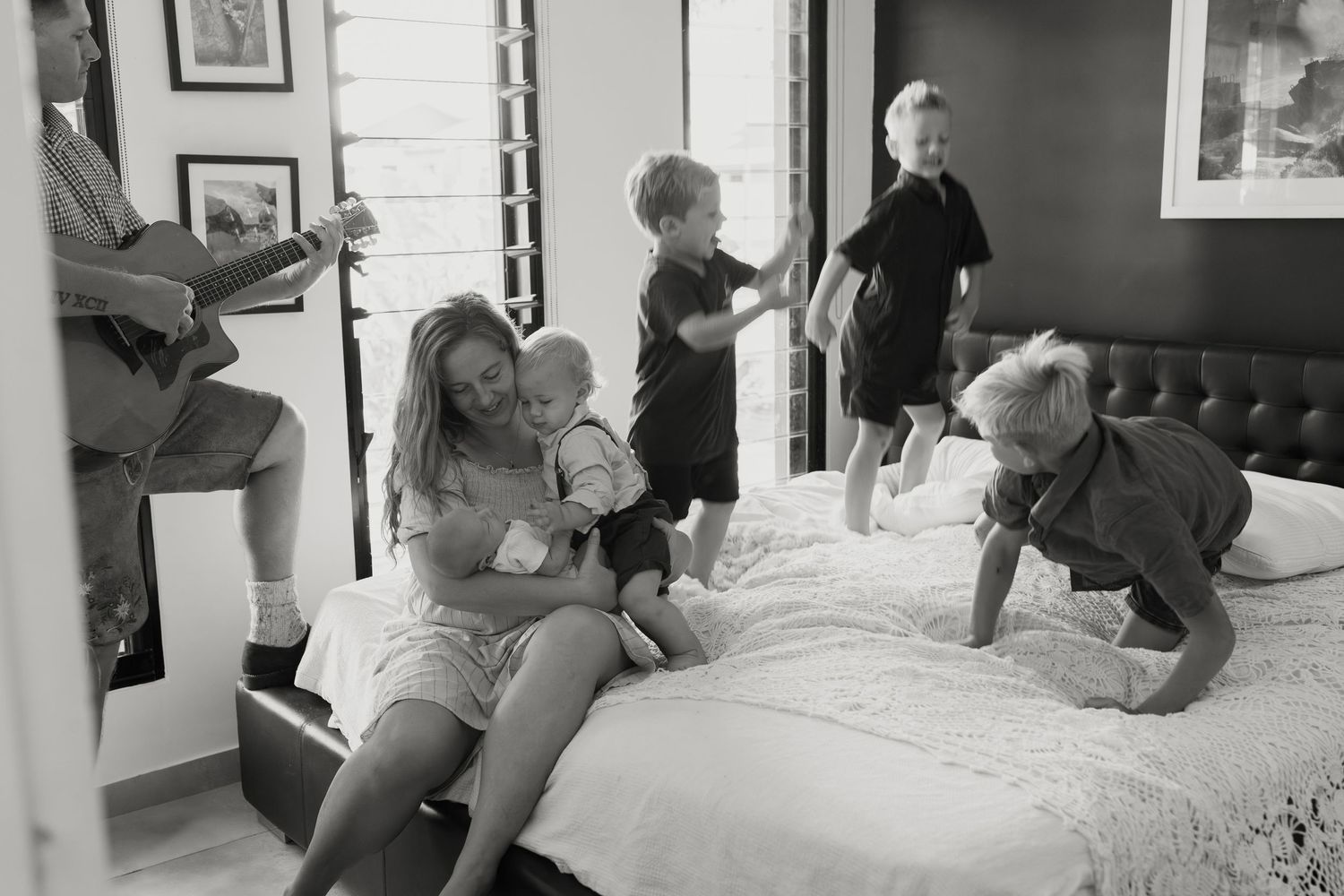 Palmerston in home newborn session
