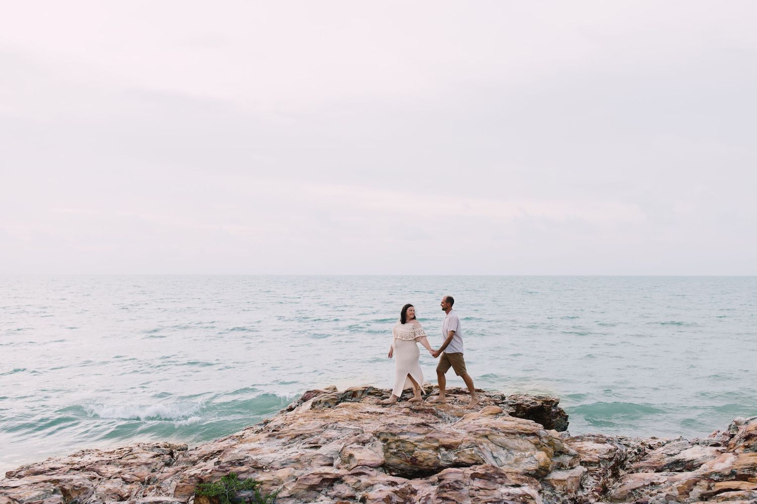 Darwin beach maternity photograph