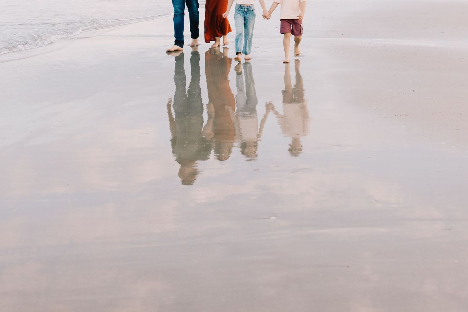 Darwin family beach photo