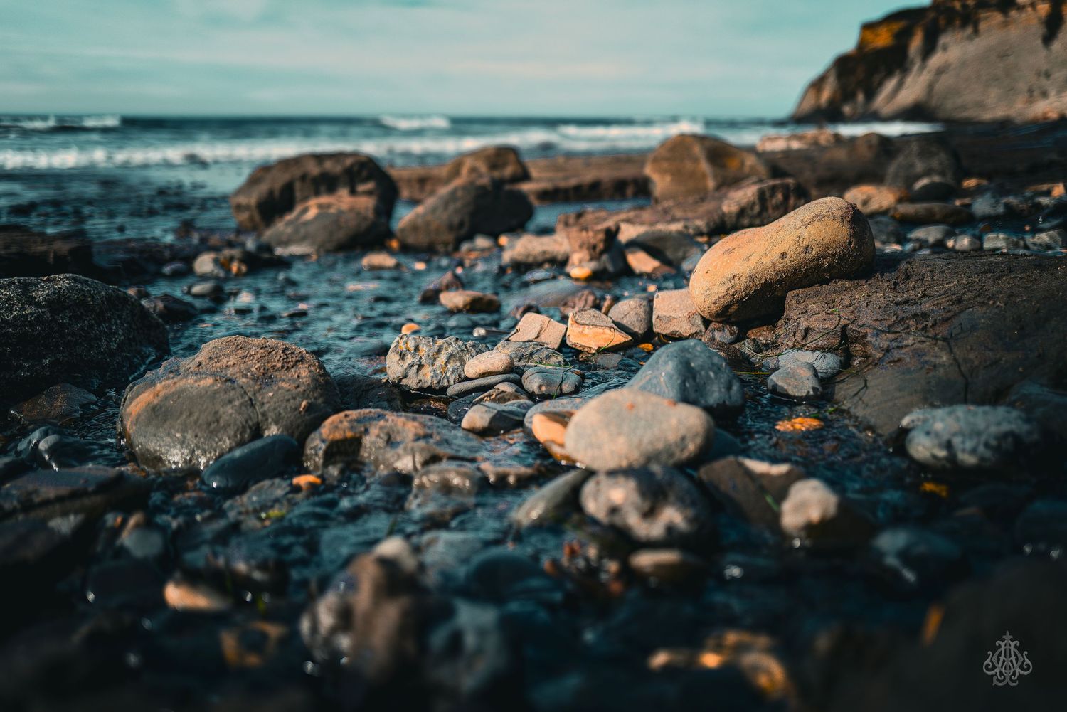 beach rocks - James Odd Photography - © James Allister Odd