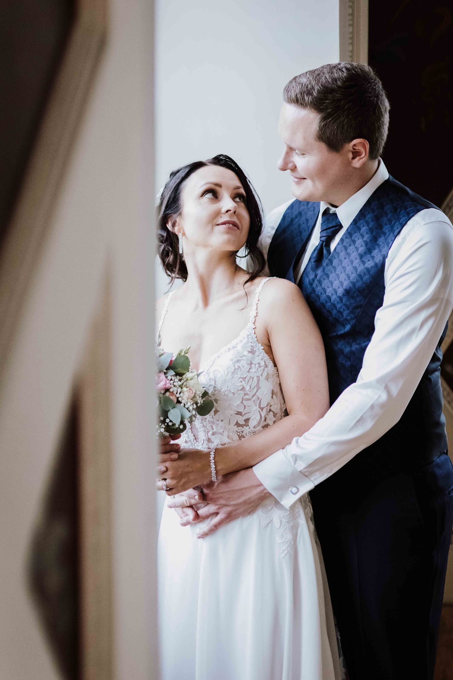 emotionale und romantische Hochzeit Schloss Ludwigsburg, Favotite Schloss, Blühendes Barock