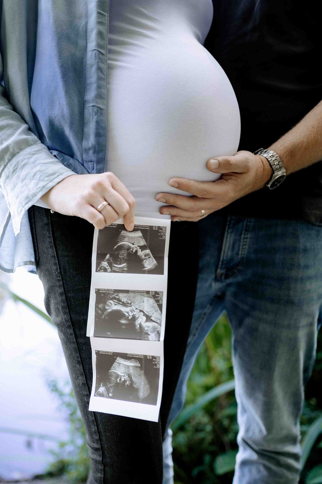 Babybauch shooting in Denkendorf im Studio