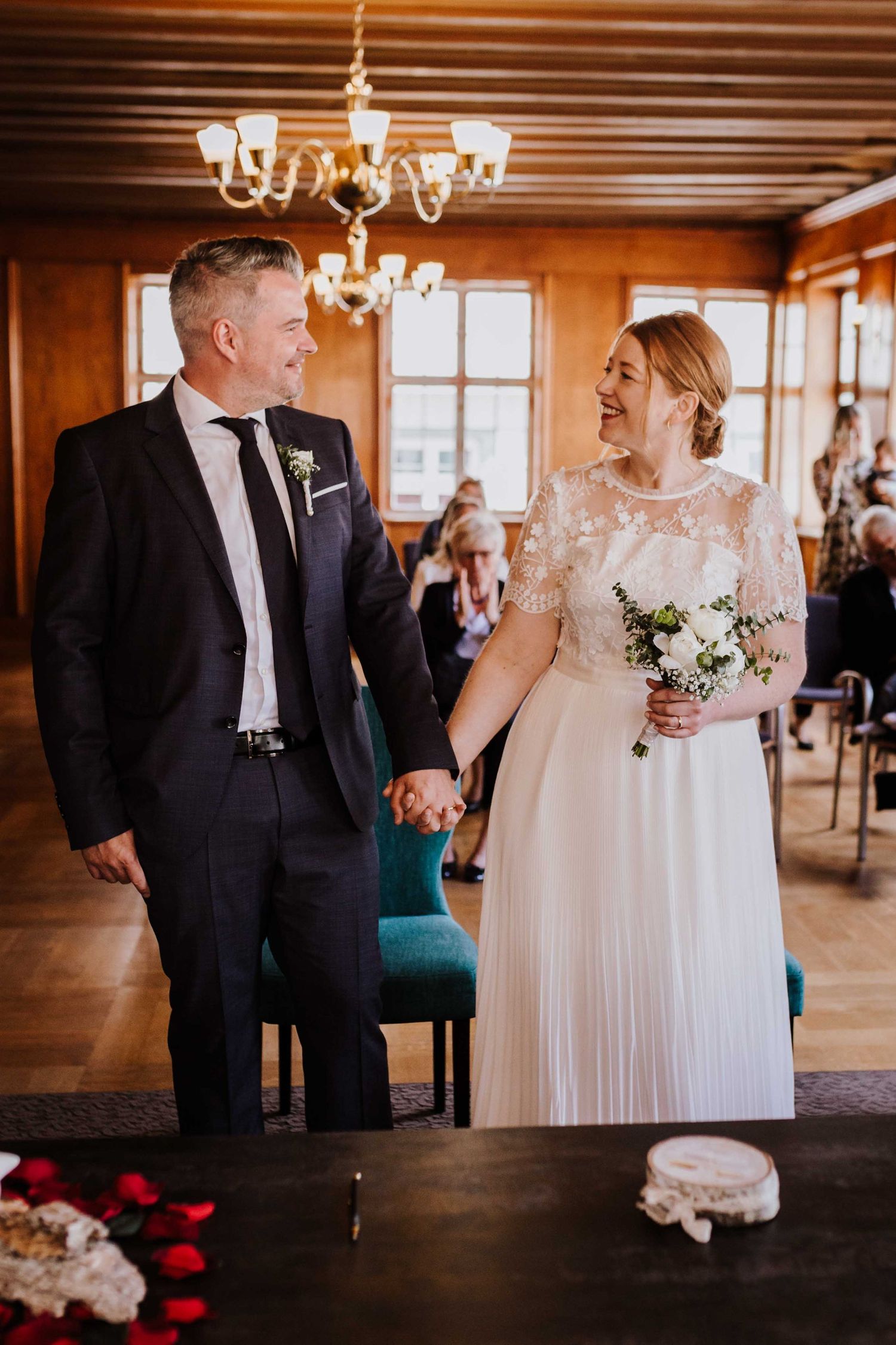 Hochzeit im alten Rathaus in Esslingen,