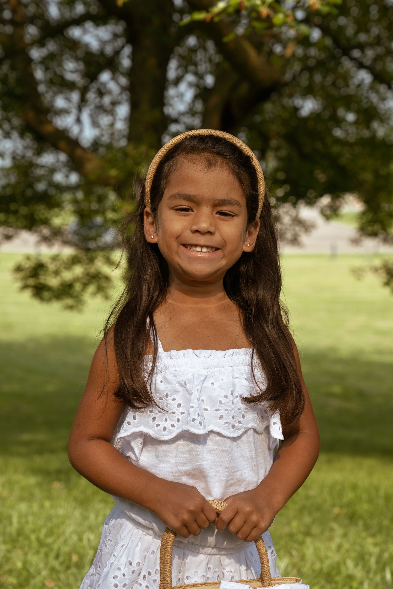 girl posing for the camera