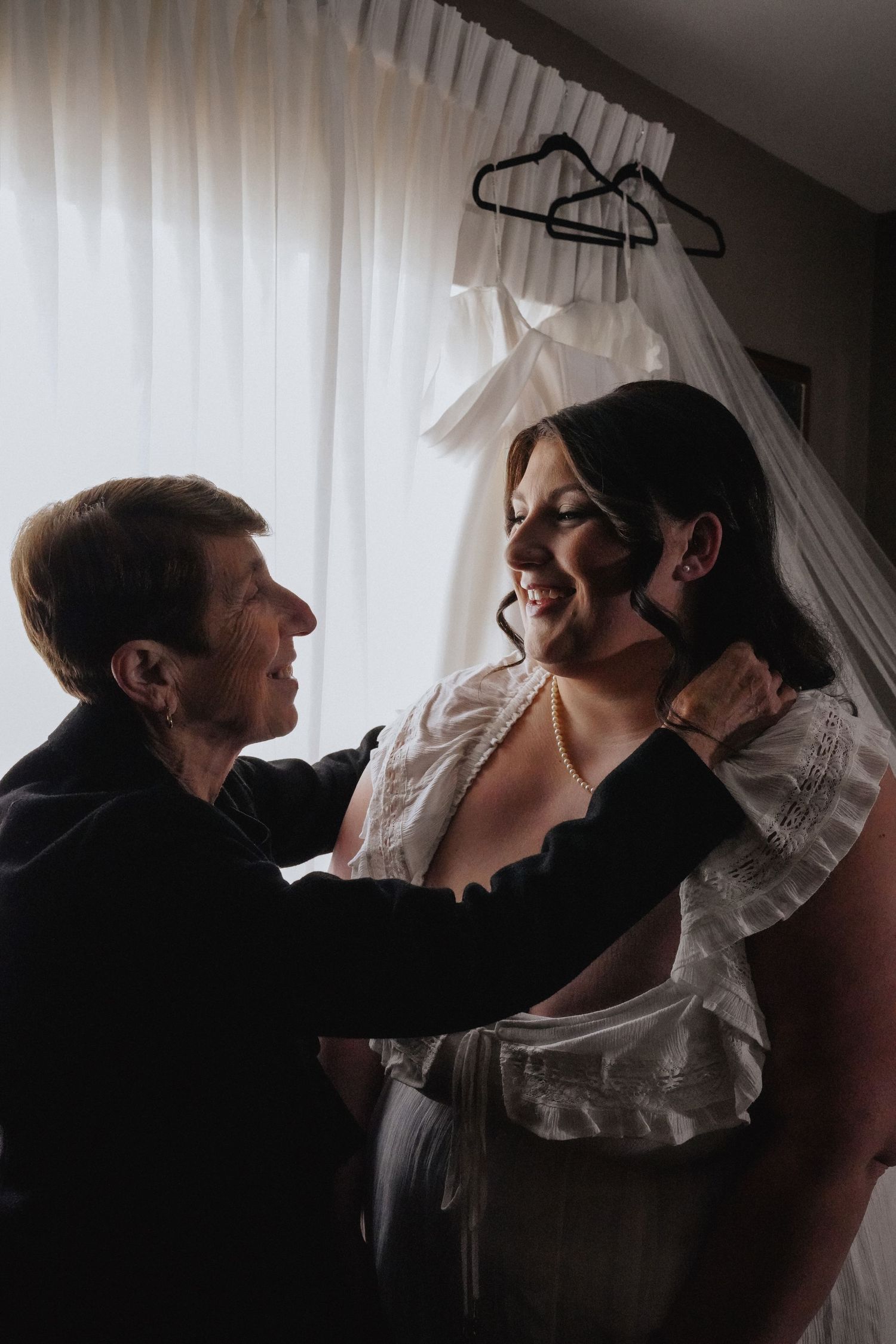 grandma and bride