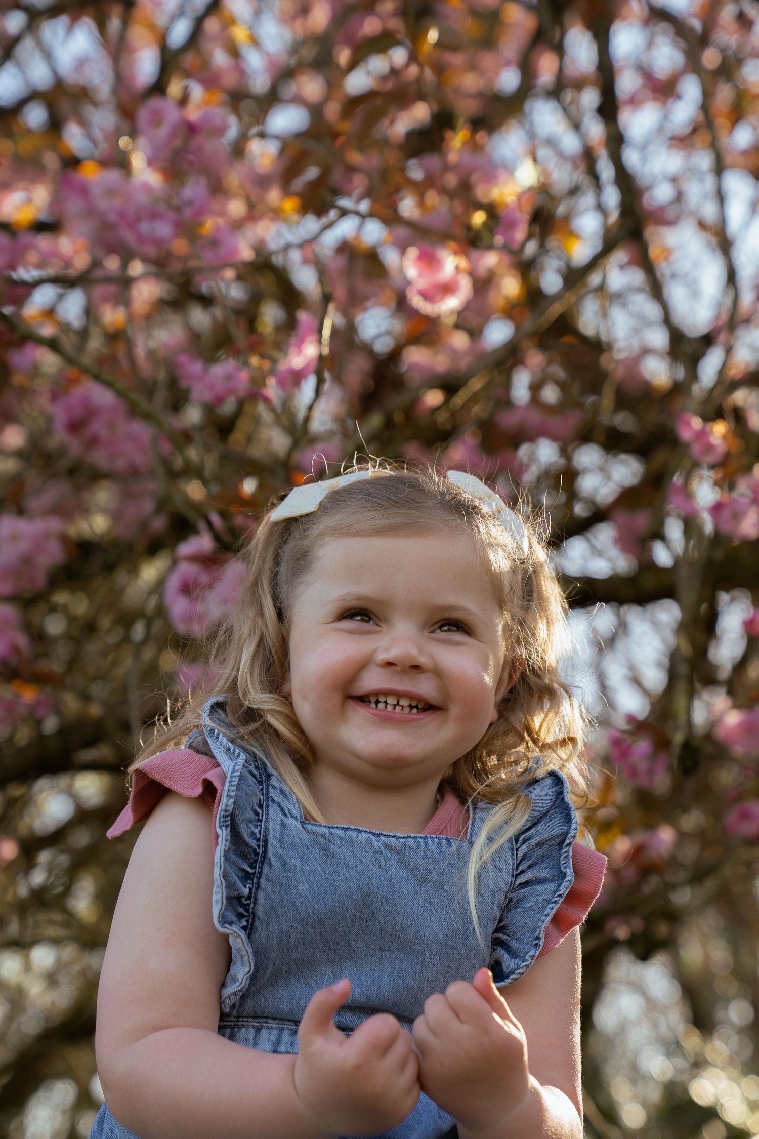spring photos little girl