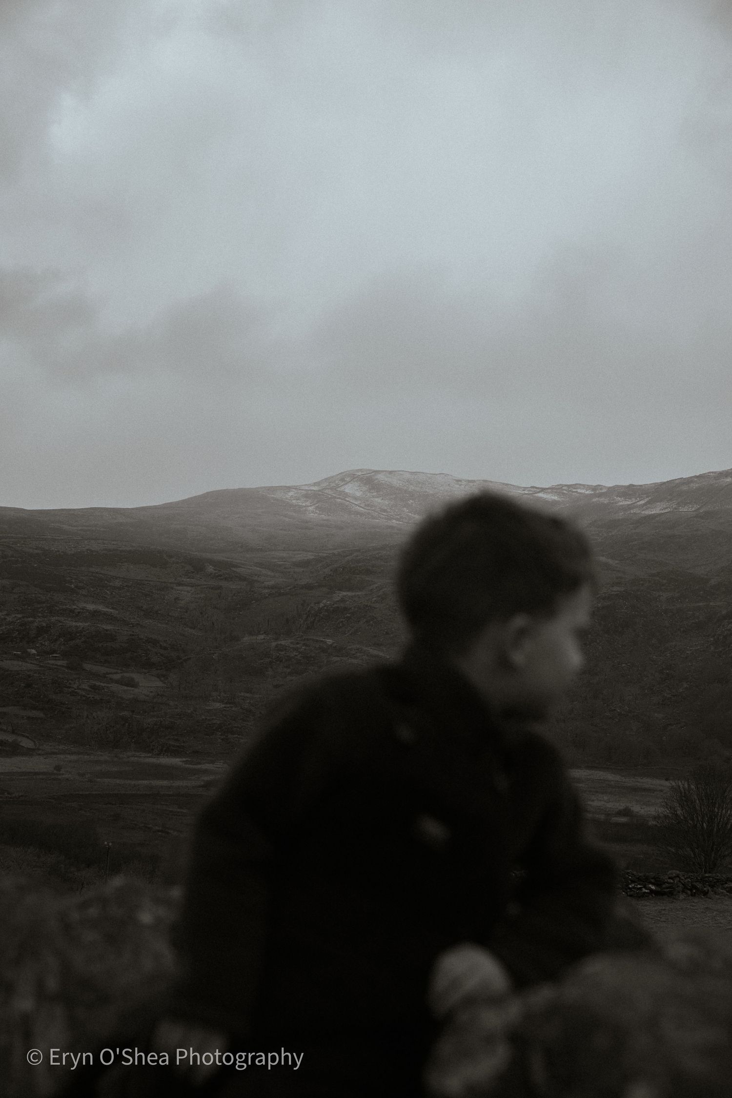 looking at mountain
