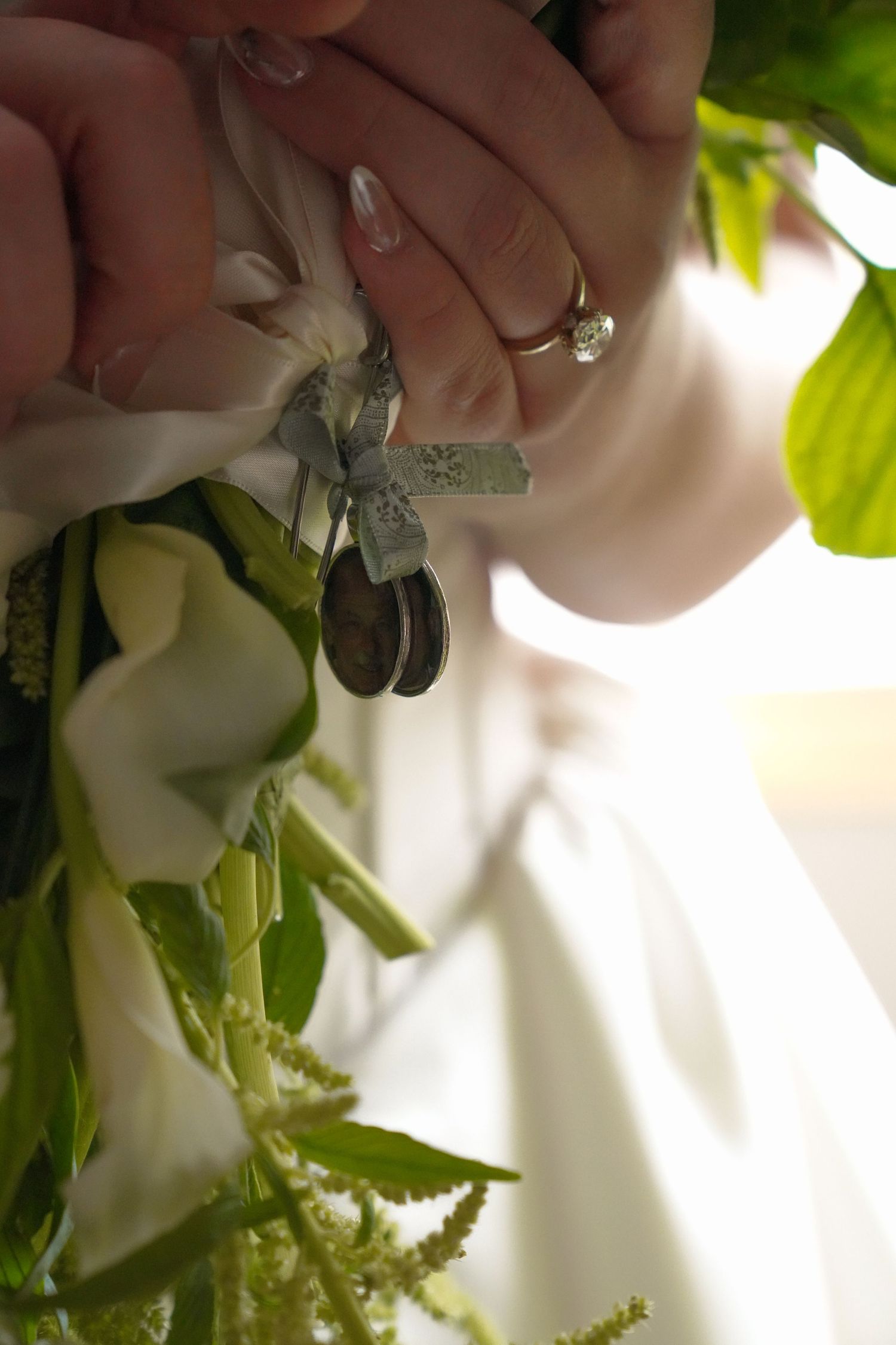 memorie bouquet at wedding