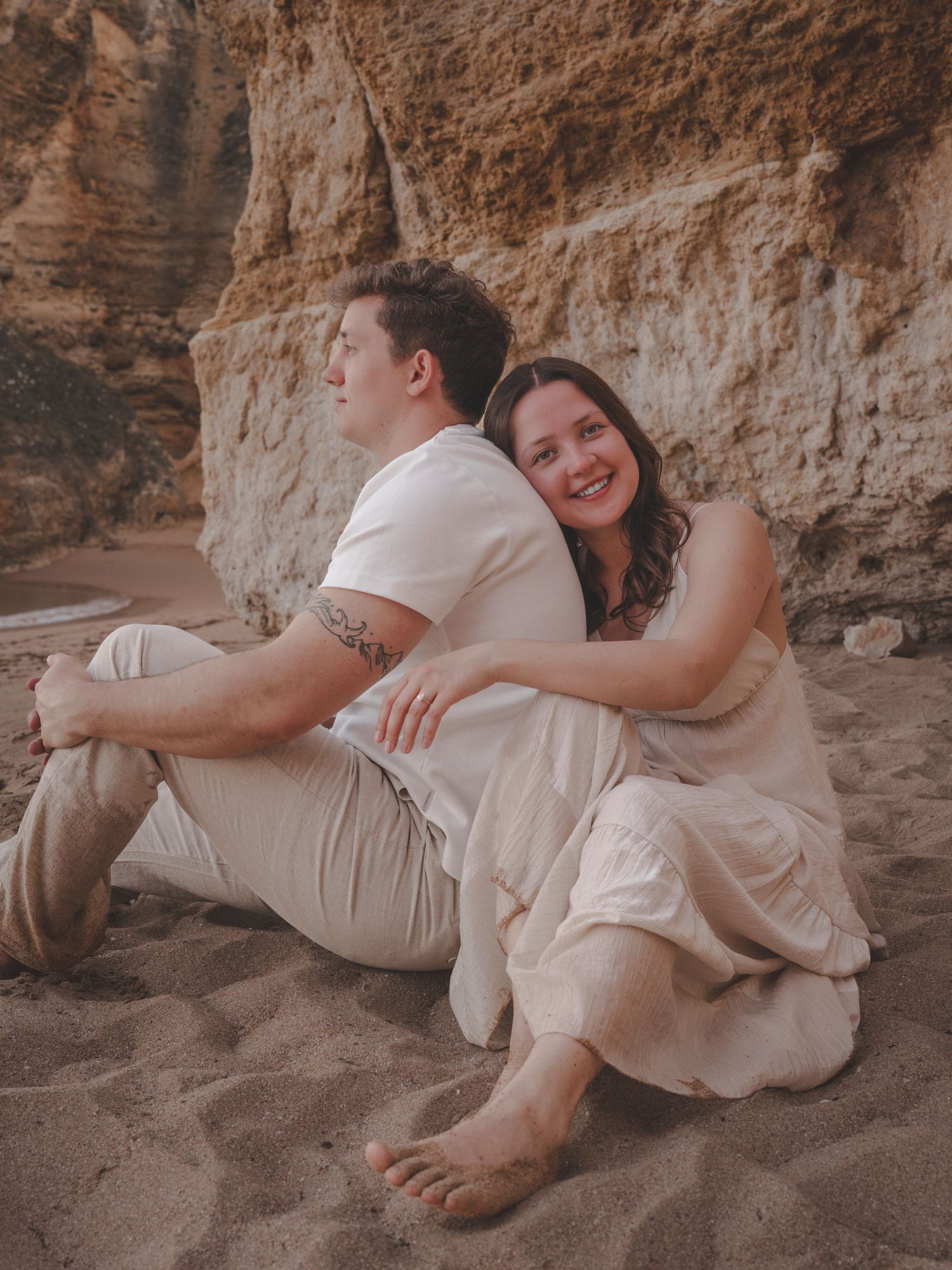 Couple photoshoot at Ponta da Piedade, Lagos