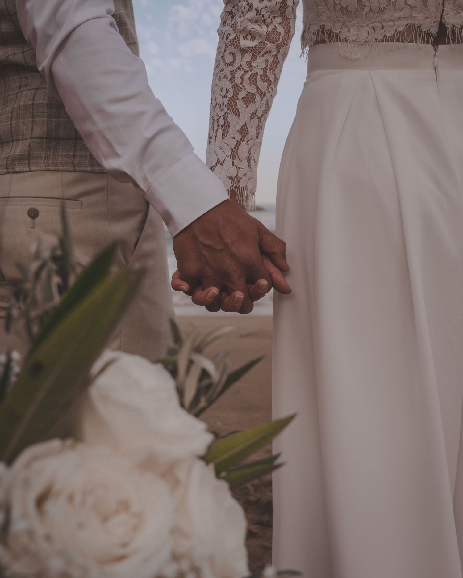 Wedding photoshoot at Praia Dona Ana, Algarve Portugal