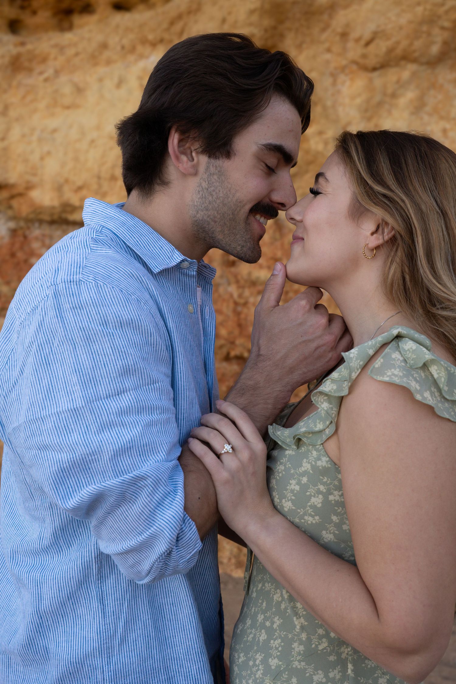 Proposal shoot in Lagos Algarve Portugal