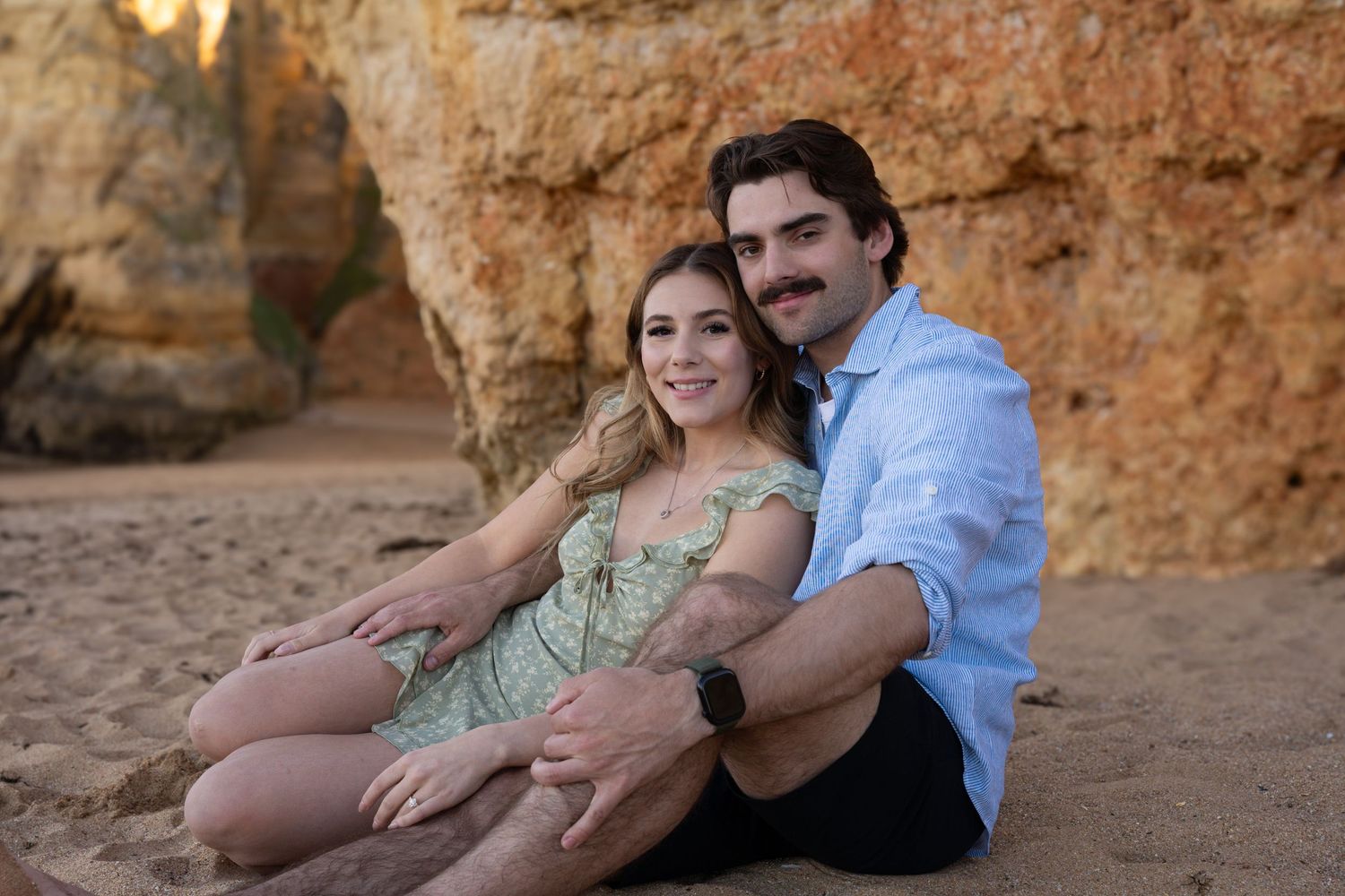 Proposal shoot in Lagos Algarve Portugal