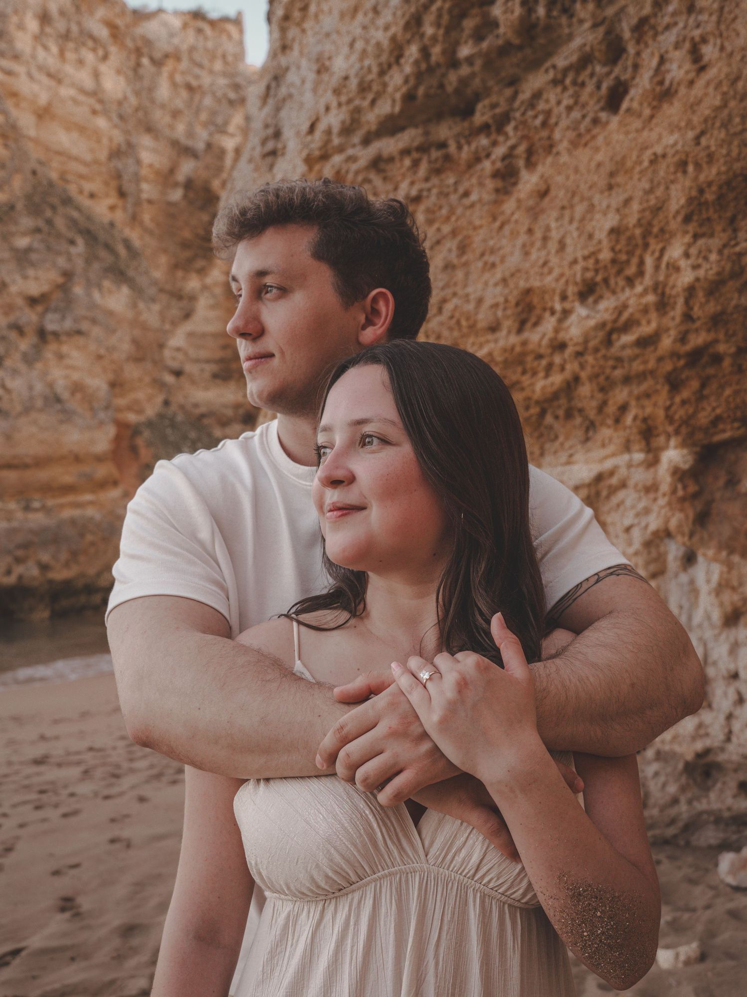 Couple photoshoot at Ponta da Piedade, Lagos