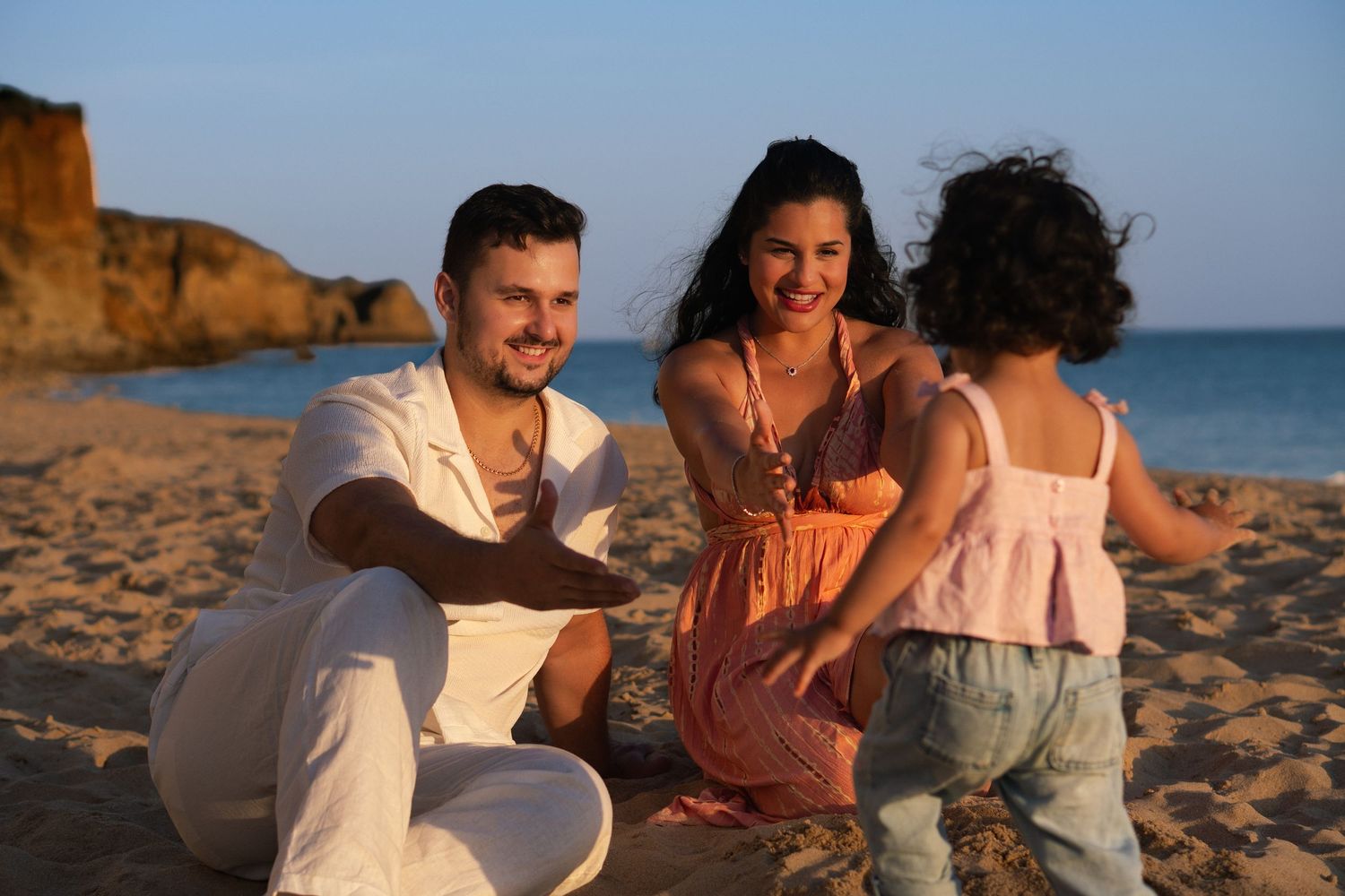 Lagos shoot Algarve family