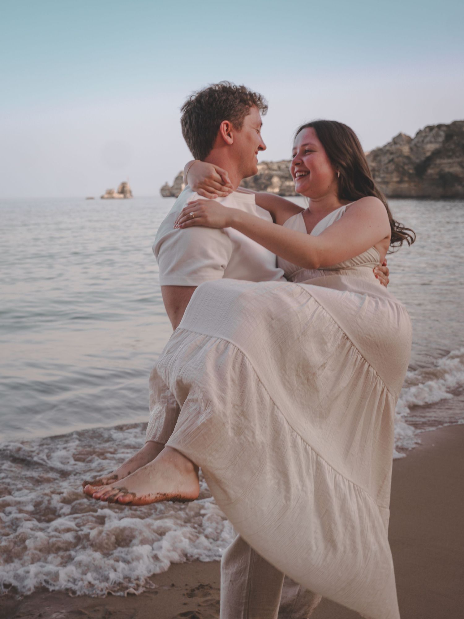 Couple photoshoot at Ponta da Piedade, Lagos