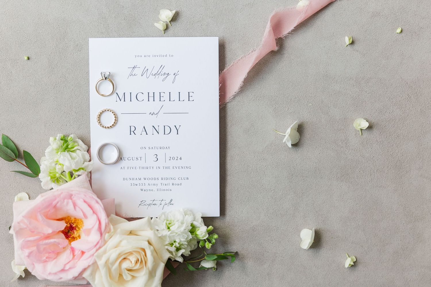 Michelle + Randy | A Classic Summer Wedding at Dunham Woods Riding Club, Wayne, Illinois