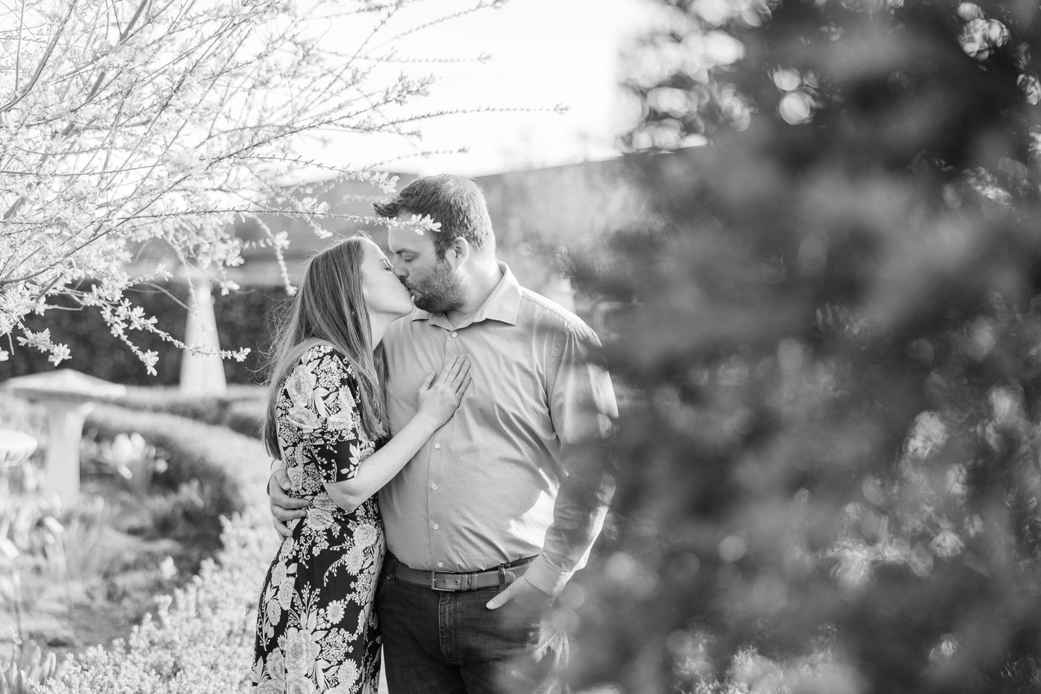 Spring Engagement Portrait Session at Cantigny Park in Winfield, Illinois