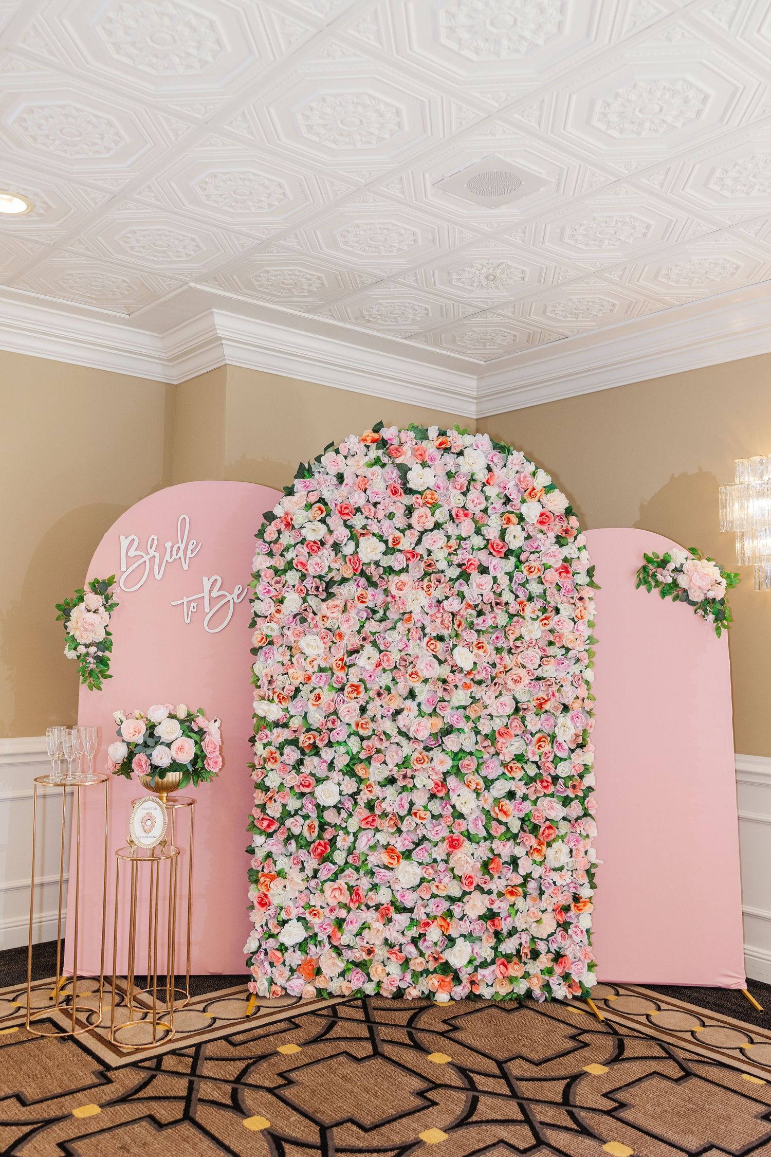 A Stunning Bridal Shower At The Concorde Banquets in Deer Park