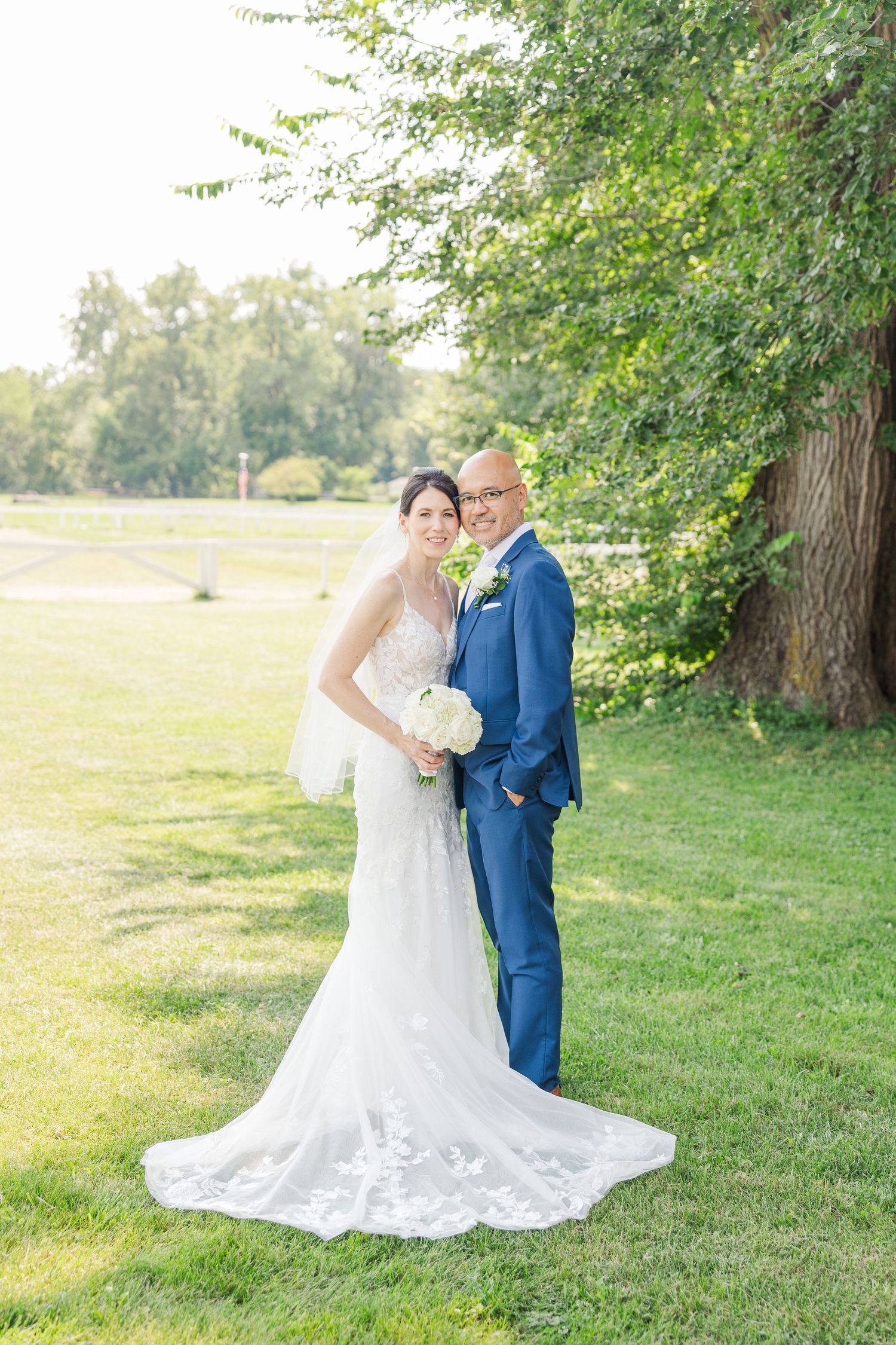 Michelle + Randy | A Classic Summer Wedding at Dunham Woods Riding Club, Wayne, Illinois