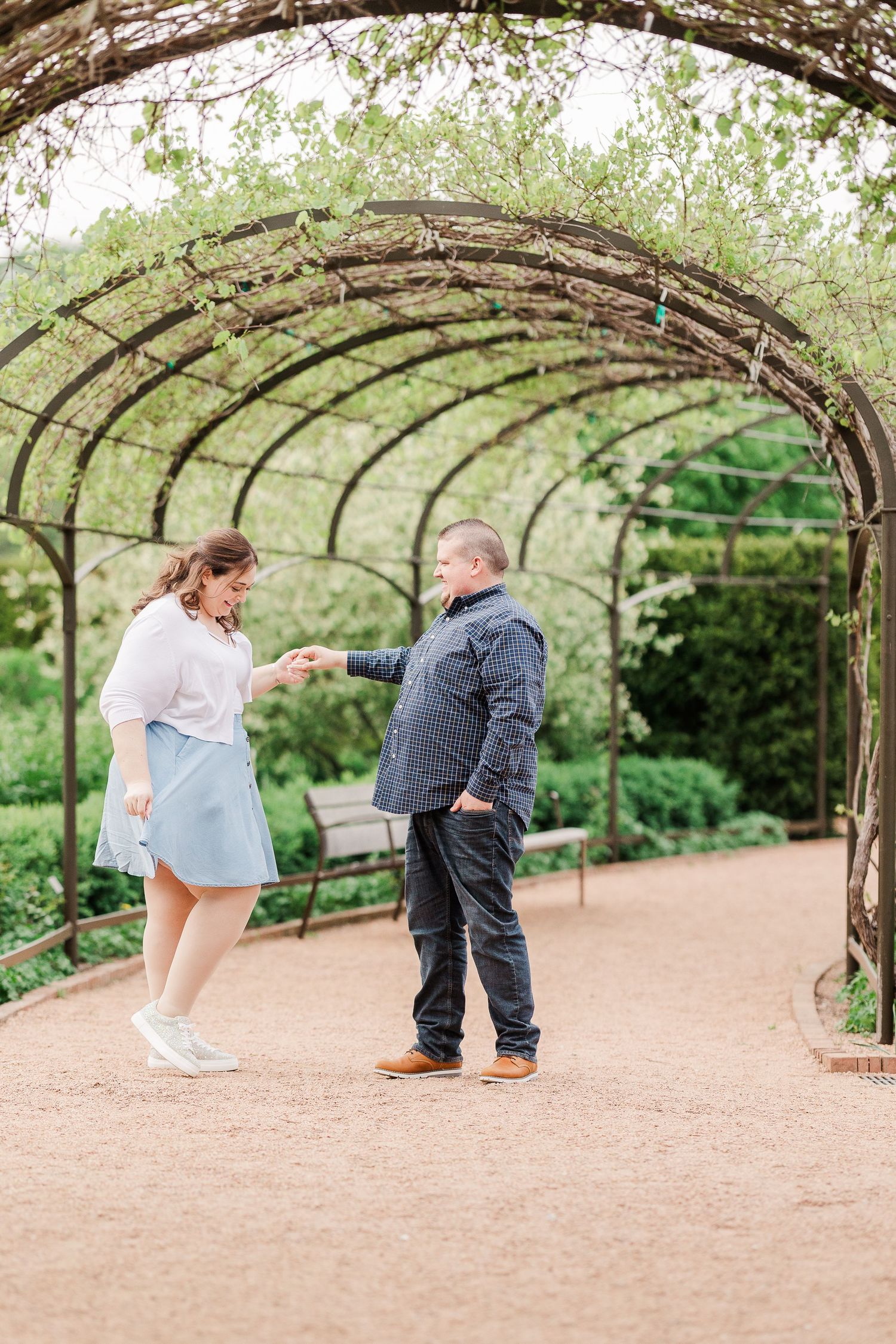 Cantigny Park Spring Engagement Session