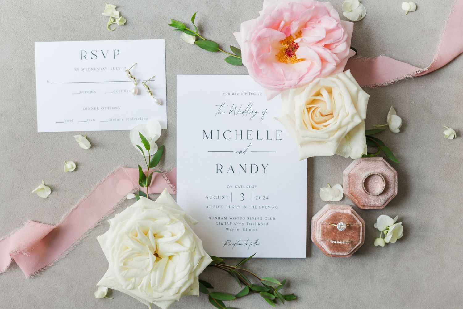 Michelle + Randy | A Classic Summer Wedding at Dunham Woods Riding Club, Wayne, Illinois
