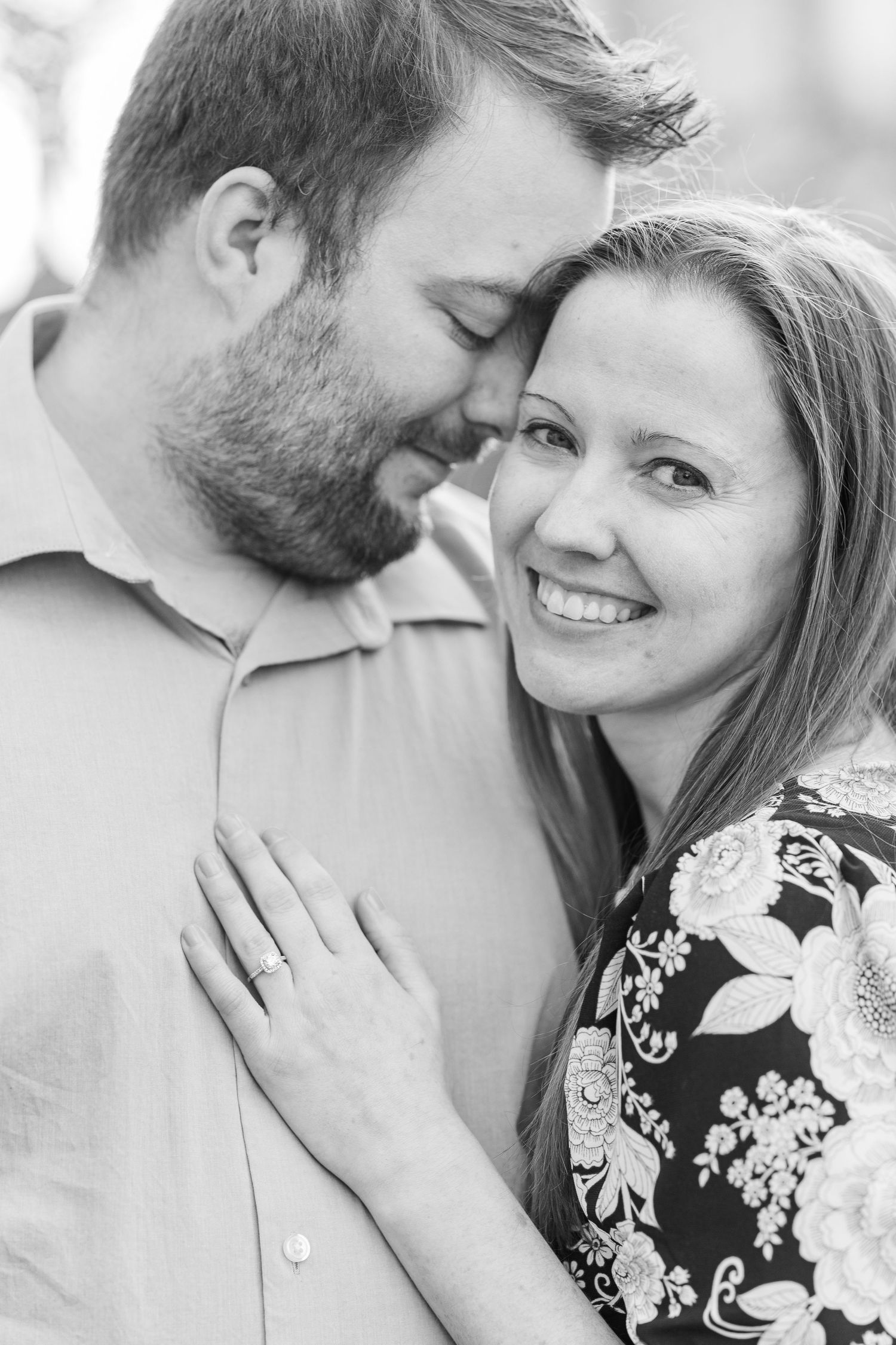 Spring Engagement Portrait Session at Cantigny Park in Winfield, Illinois