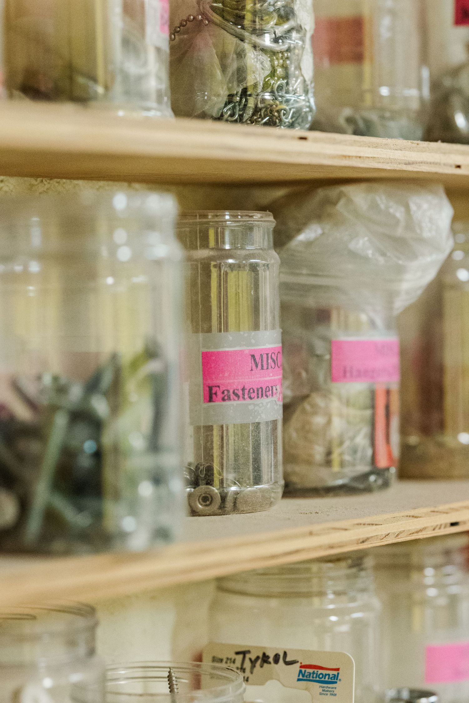 Beacon Hill senior living branding photo in Lombard, Illinois featuring workshop storage shelves
