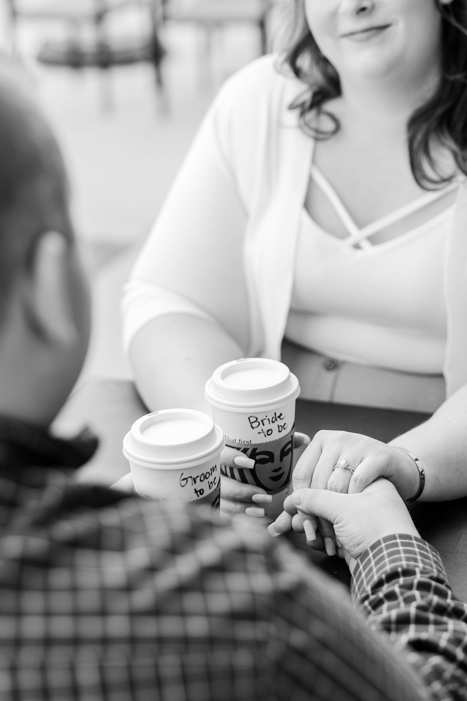 Starbucks Engagement Portrait Session