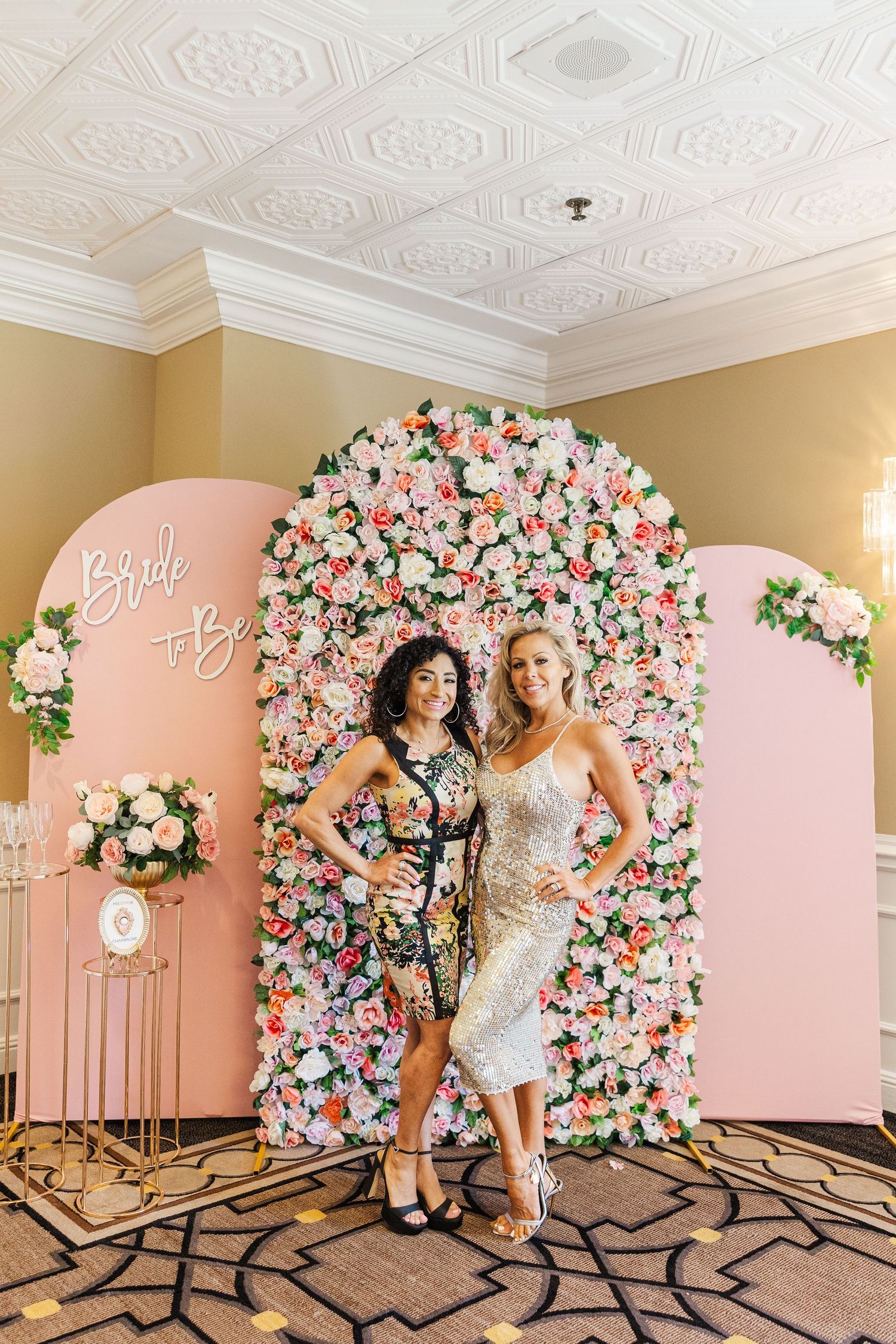 A Stunning Bridal Shower At The Concorde Banquets in Deer Park