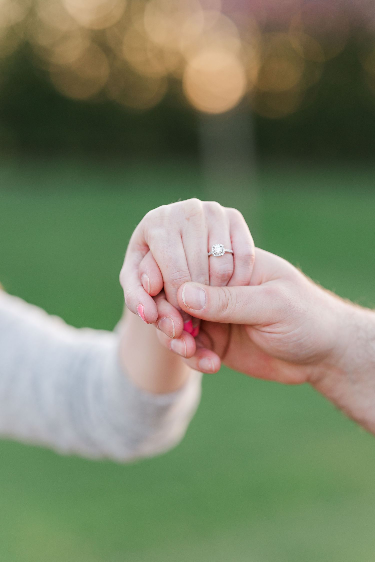 Spring Engagement Portrait Session at Cantigny Park in Winfield, Illinois