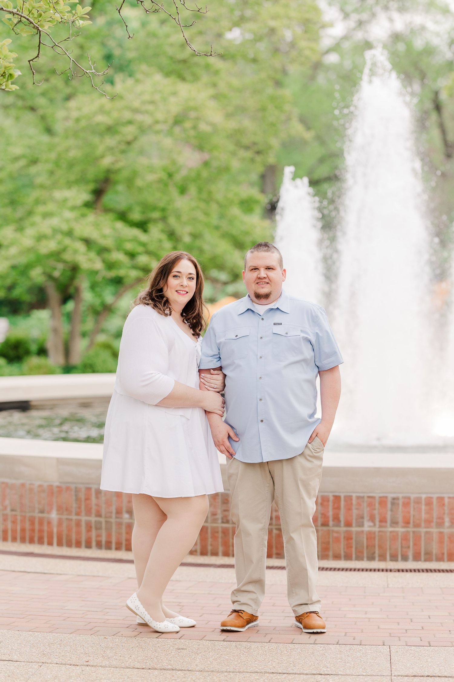 Cantigny Park Spring Engagement Session