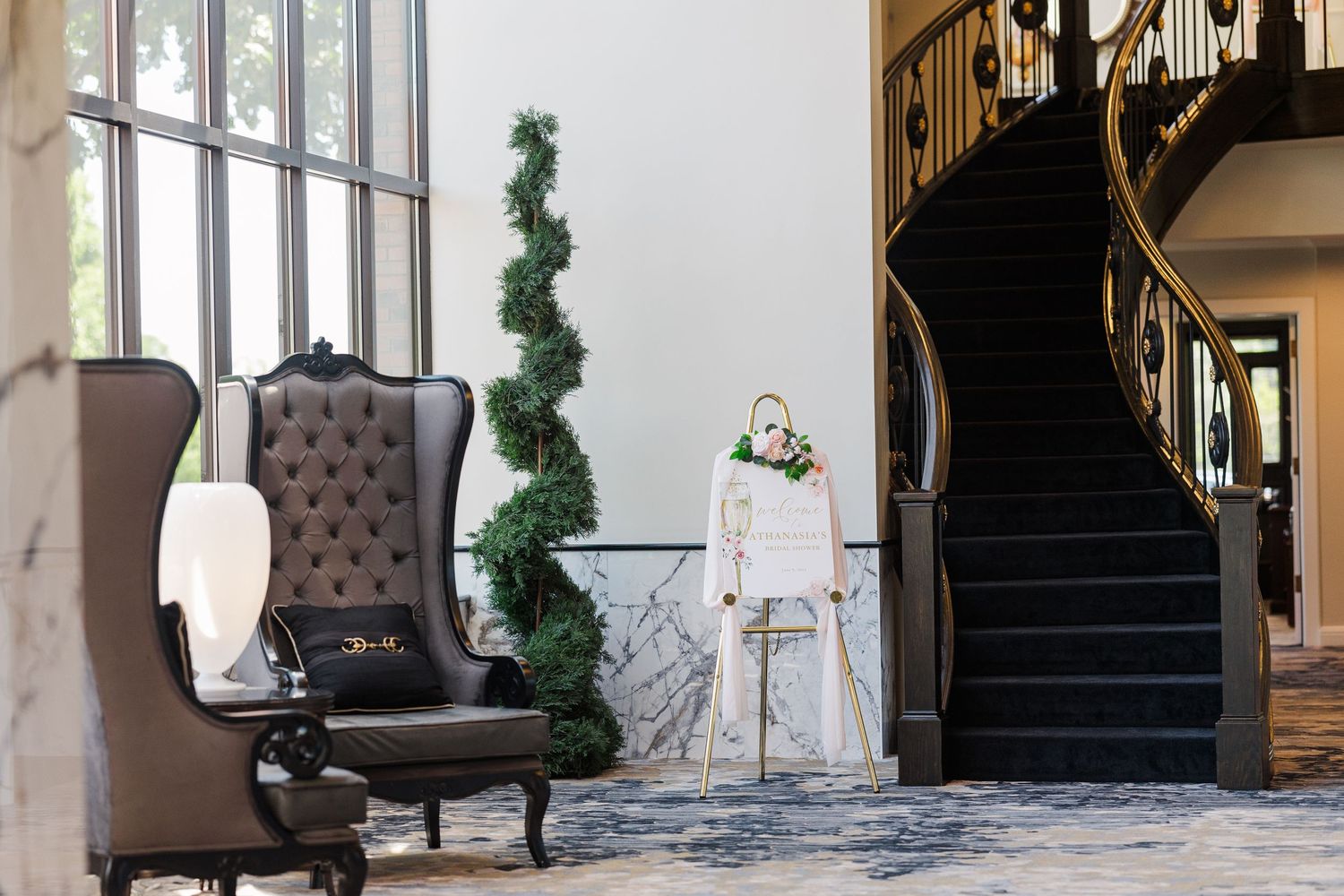 A Stunning Bridal Shower At The Concorde Banquets in Deer Park