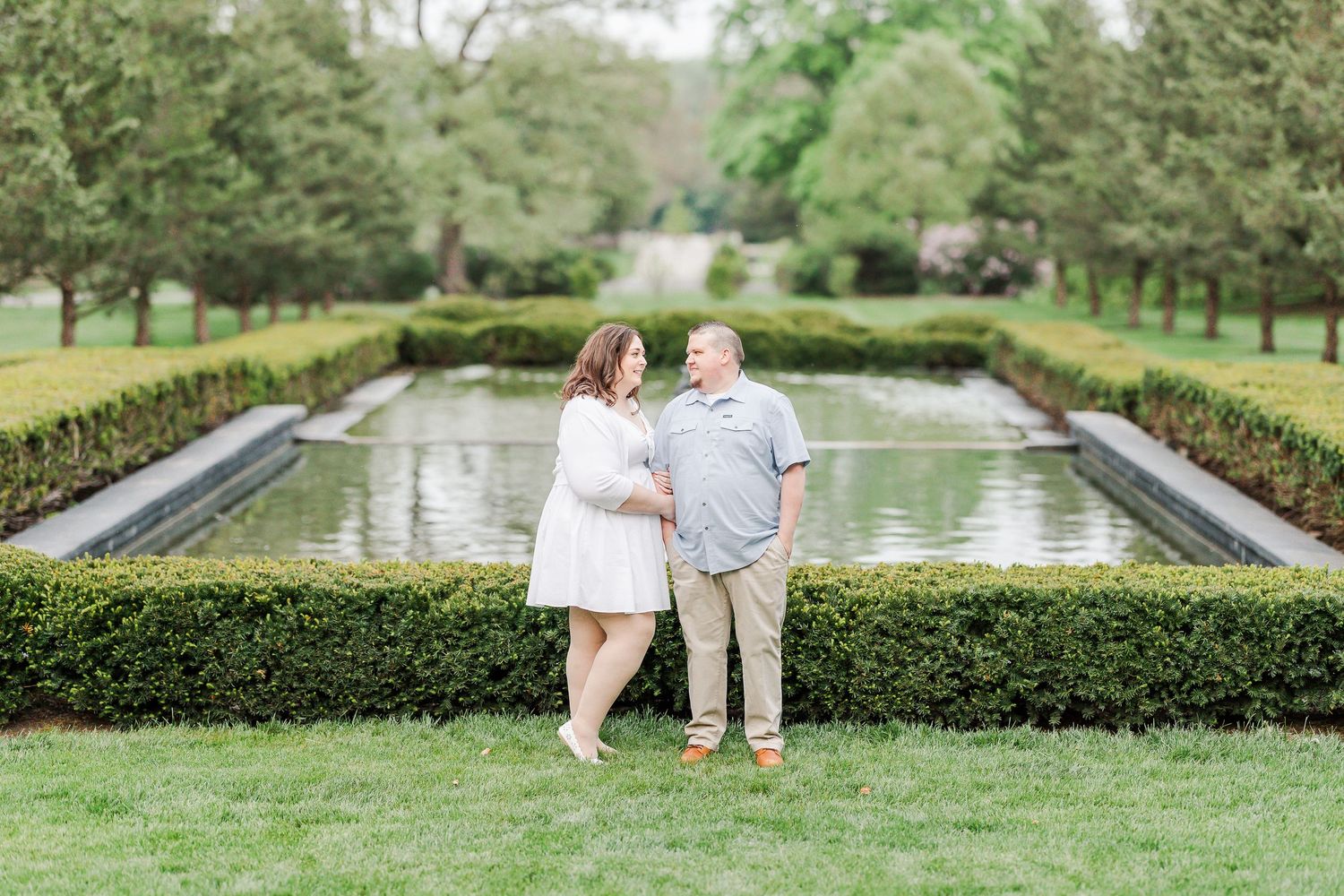 Cantigny Park Spring Engagement Session