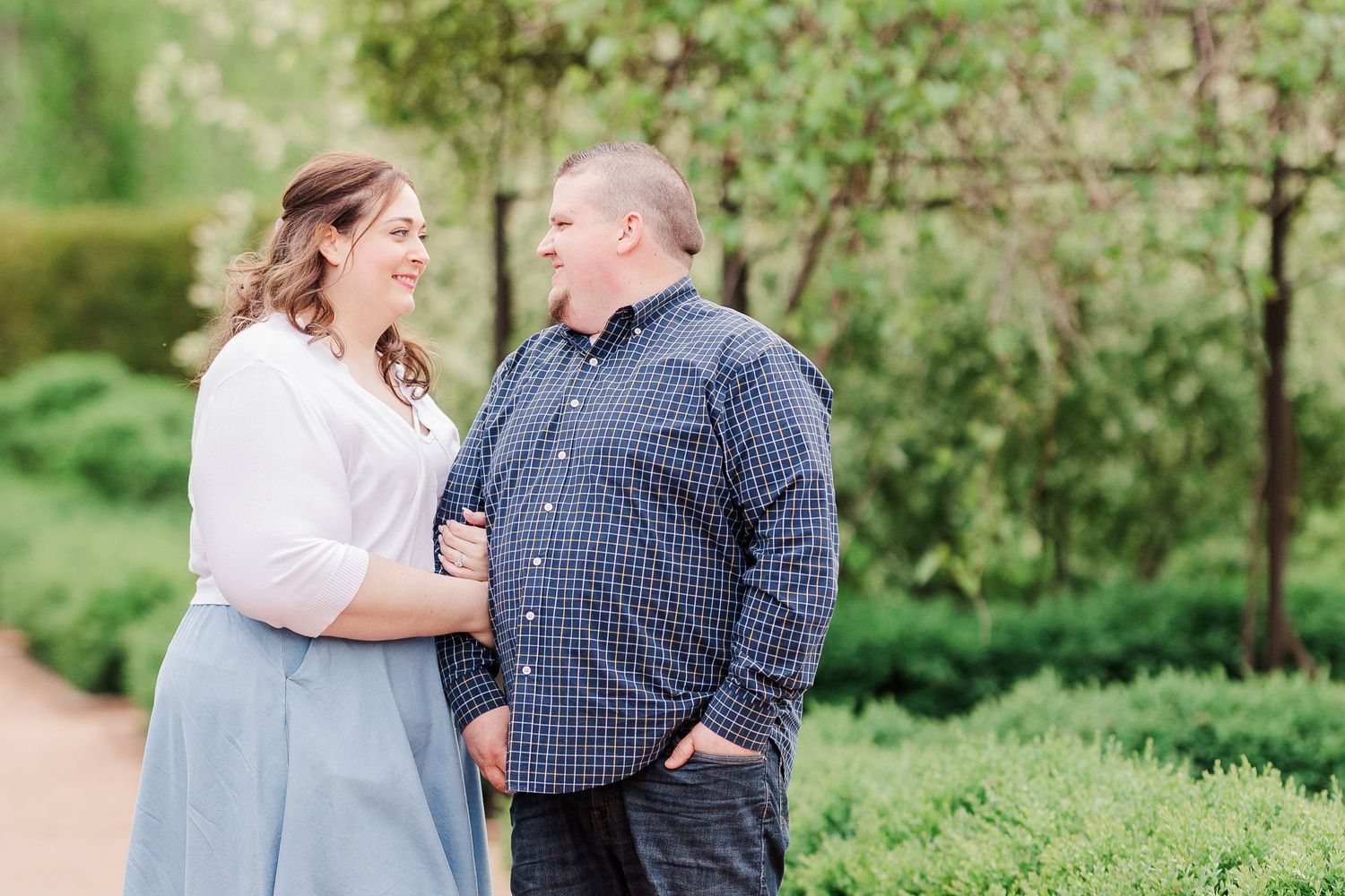 Cantigny Park Spring Engagement Session