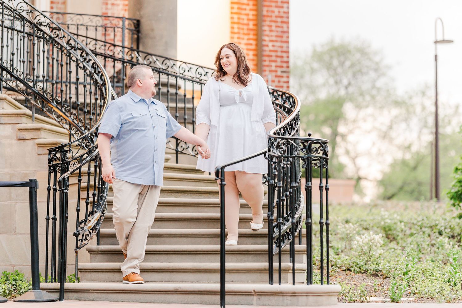 Cantigny Park Spring Engagement Session
