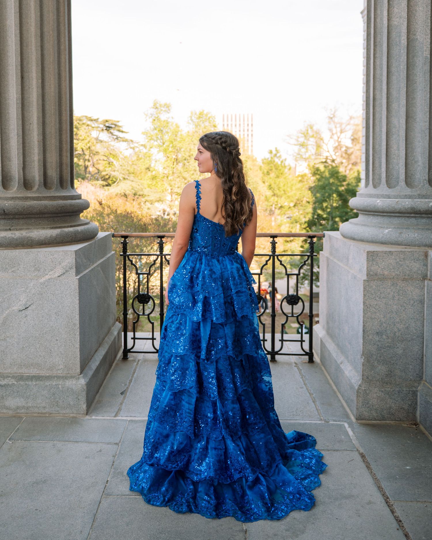 South Carolina State House prom photos in Columbia SC with timeless prom portraits, candid poses, outfit details, and editorial style.