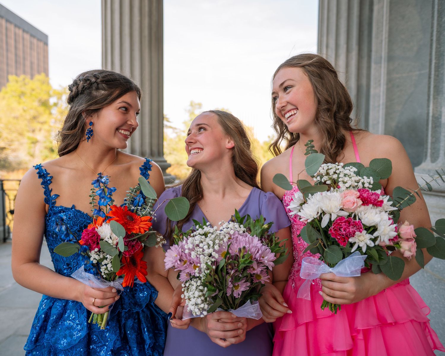 South Carolina State House prom photos in Columbia SC with timeless prom portraits, candid poses, outfit details, and editorial style.