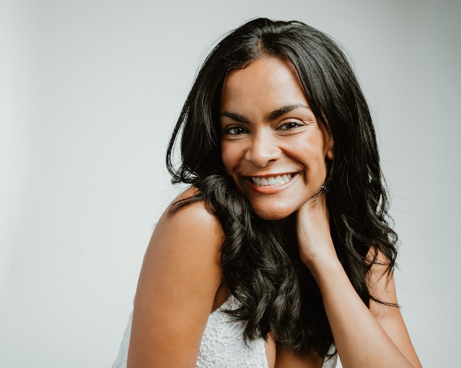 Studio portrait of Noemi Blumenthal, editorial femme photography in Connecticut