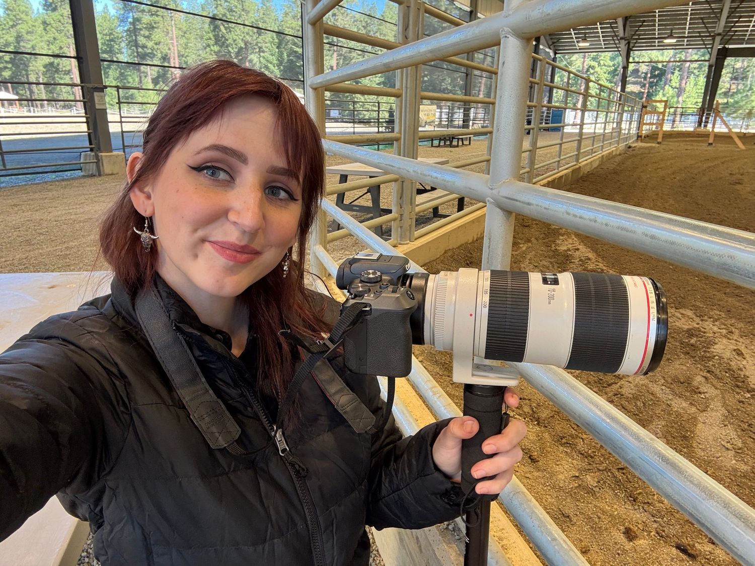 The photographer behind Soft Doe Photography, Kailee McNall.