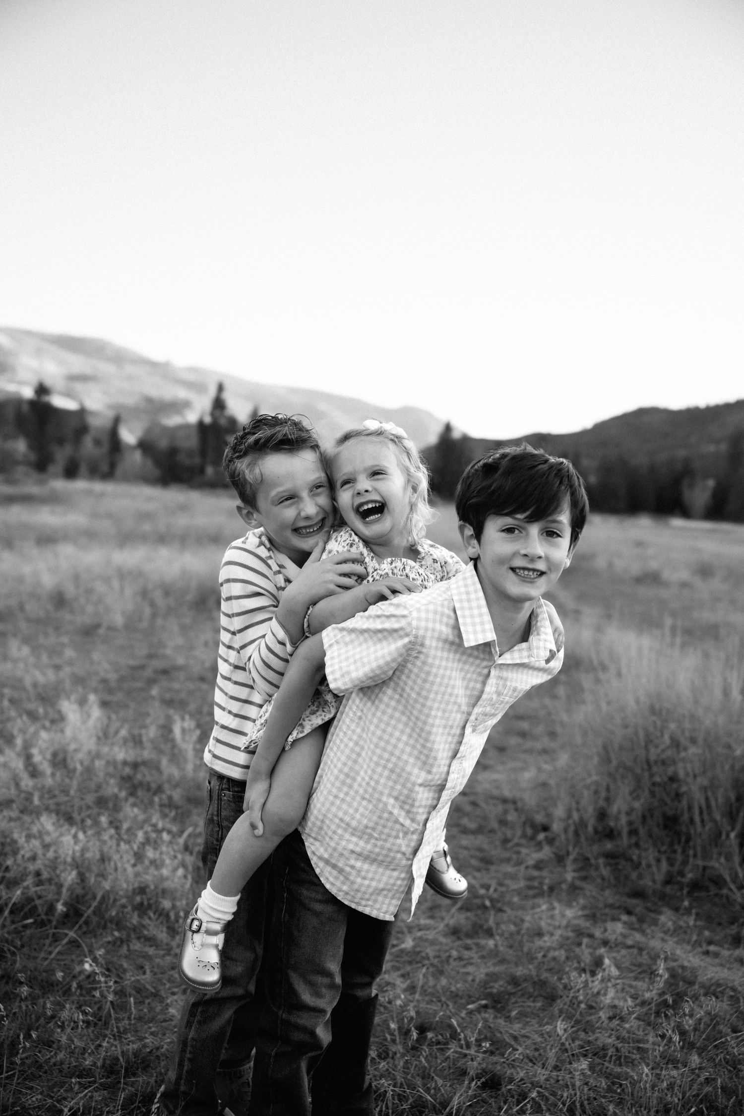 children laughing together