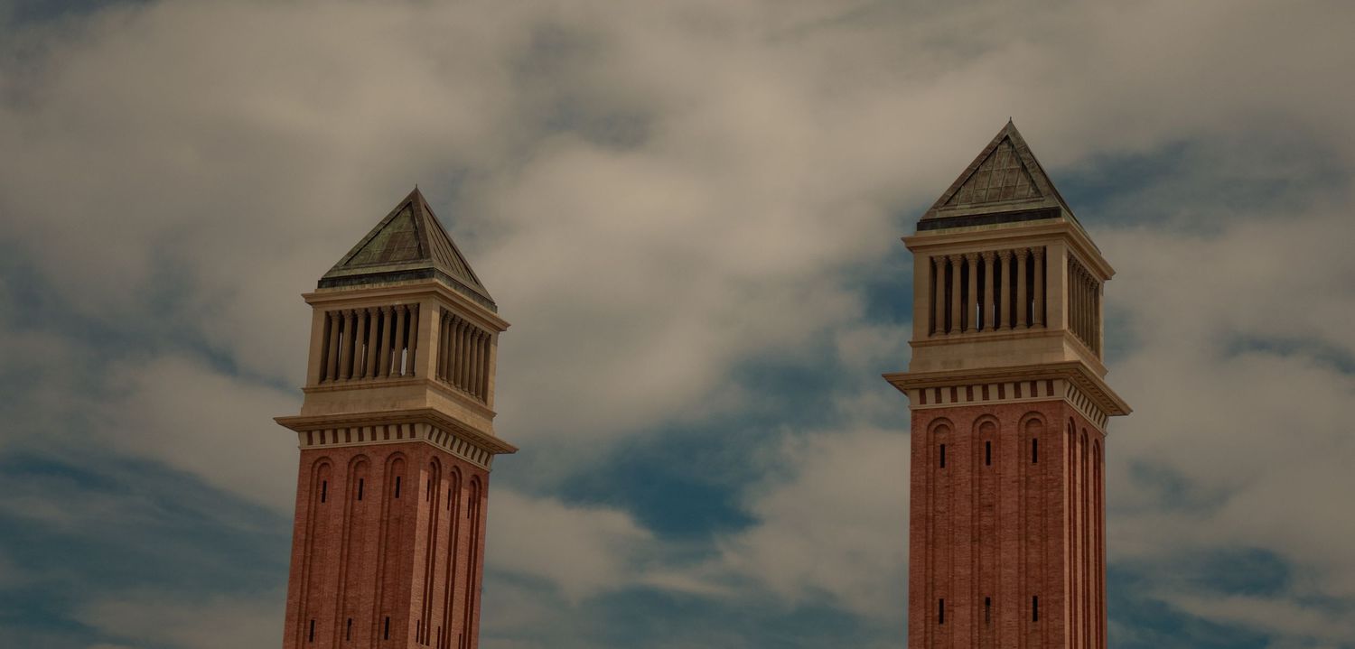 barcelona towers shot by pozik studio